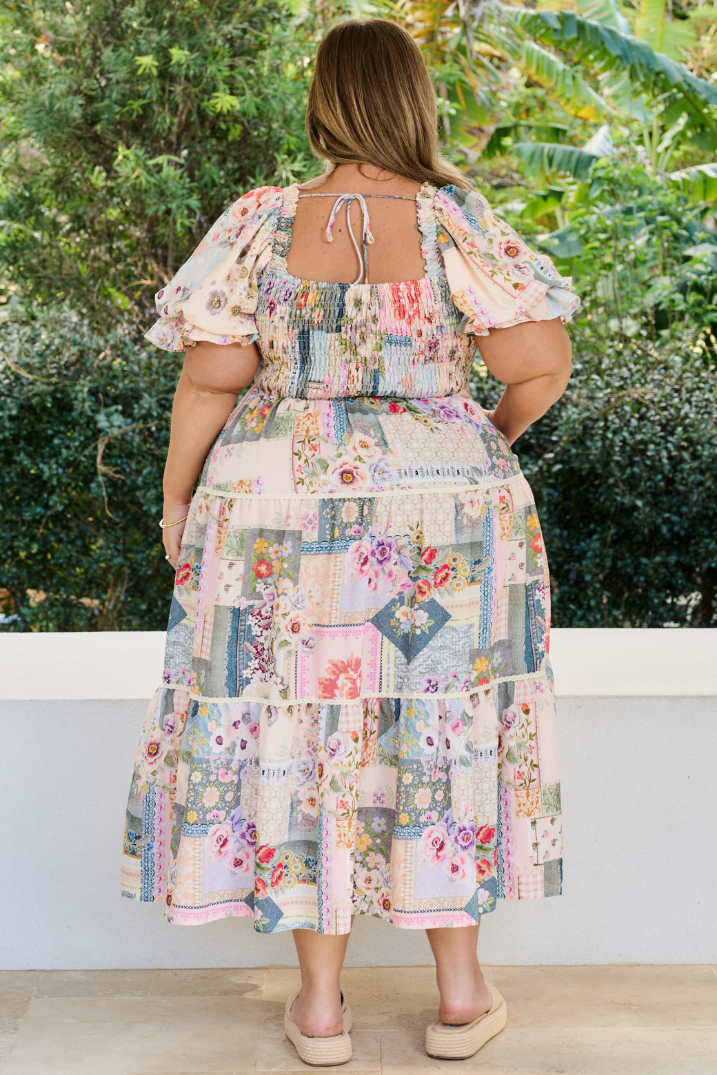 Shiloh Midi Dress Francesca Print