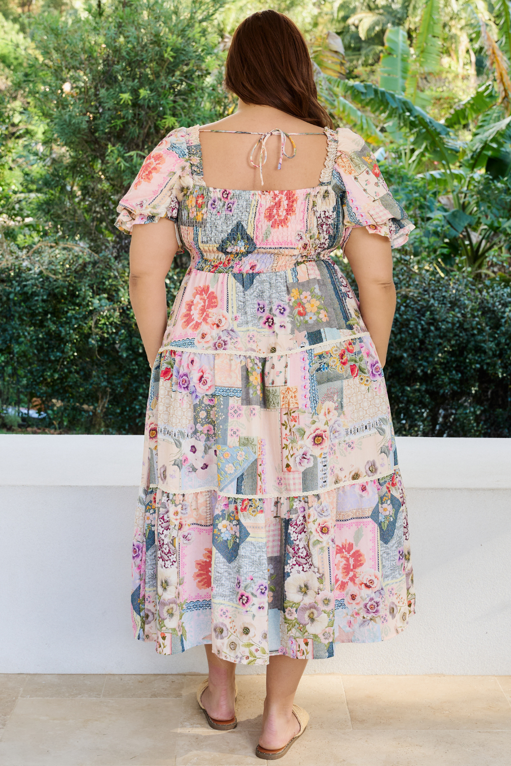 Shiloh Midi Dress Francesca Print