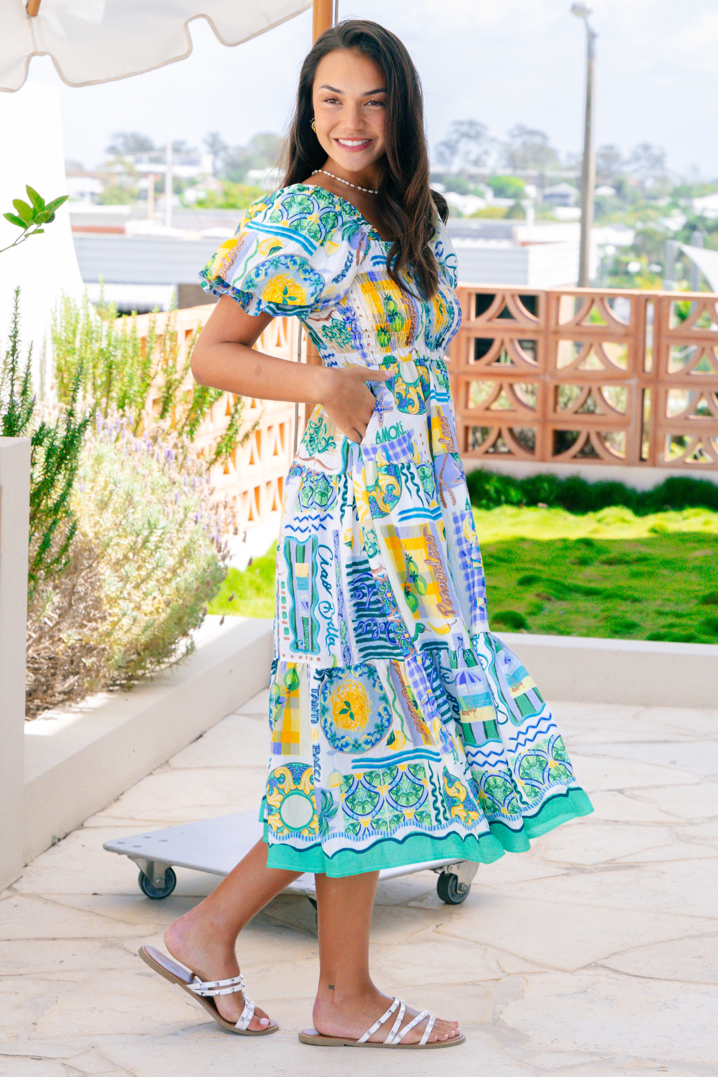 Shiloh Midi Dress La Dolce Vita