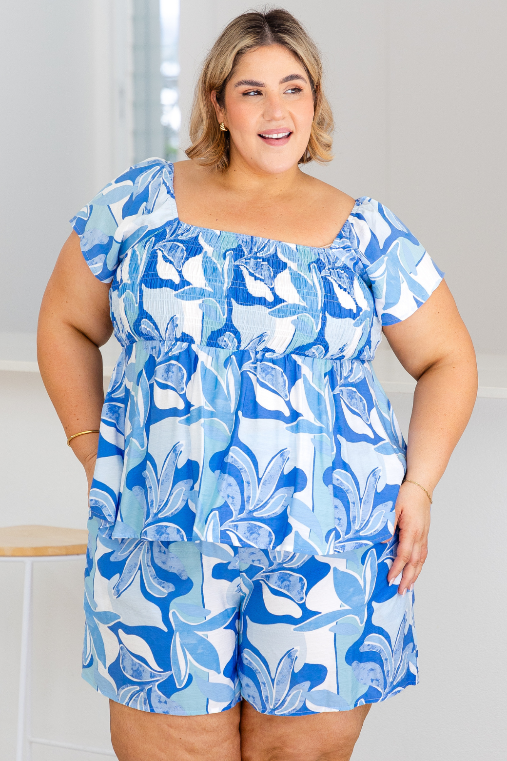 Sian Top Cominos Blue