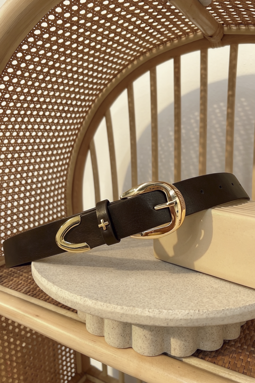 Sienna Belt Chocolate