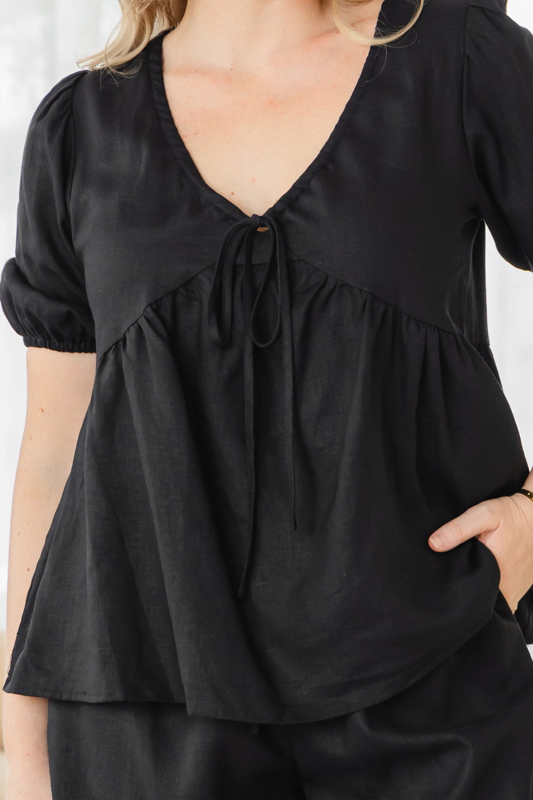 Siren Top Black
