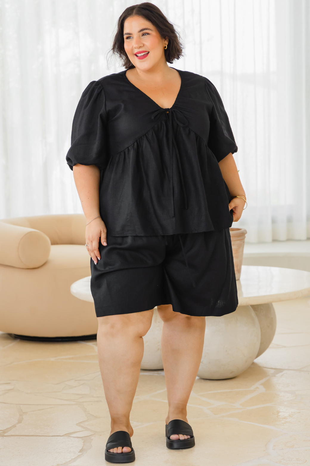 Siren Top Black – Orange Sherbet Boutique