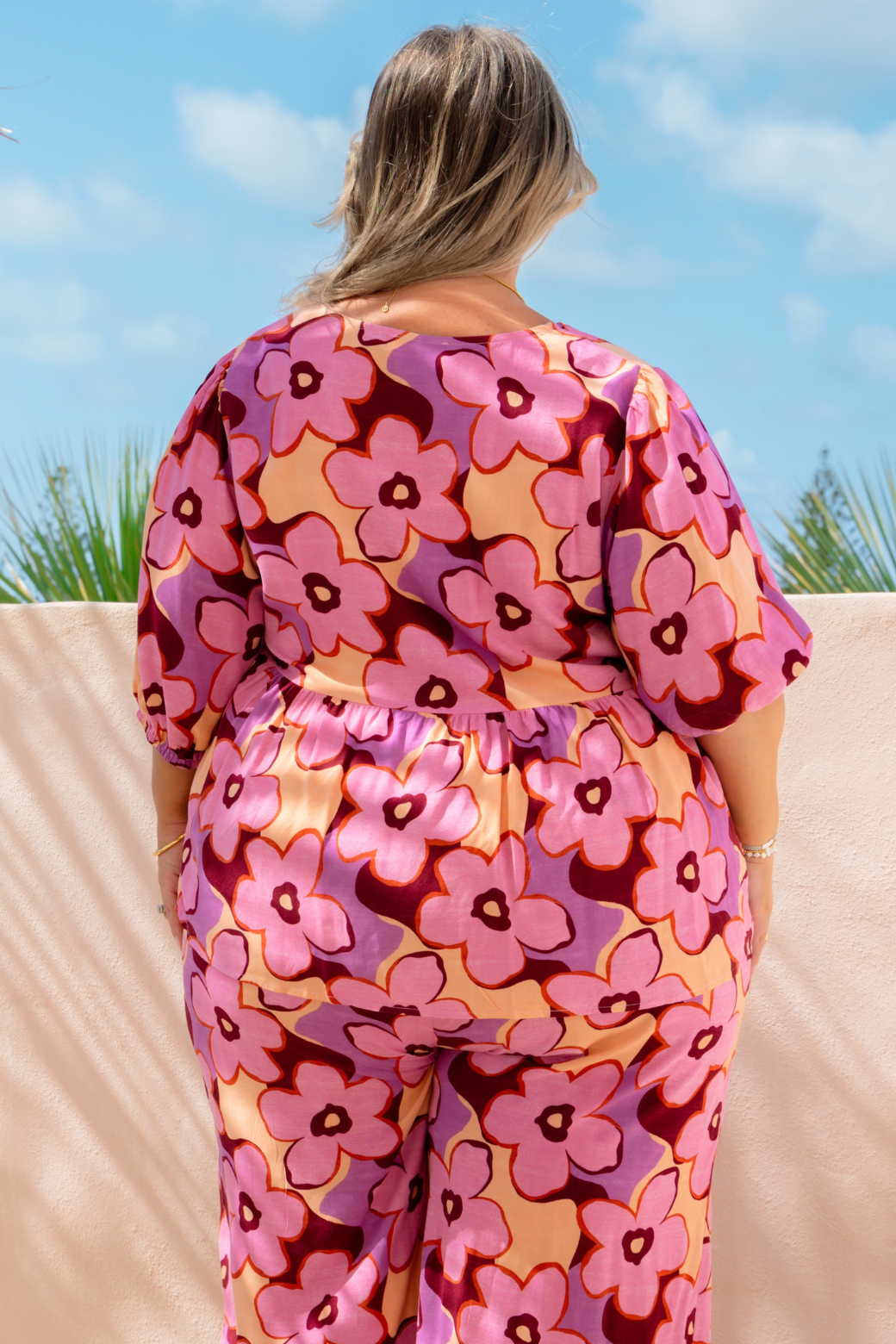 Siren Top Daisy Print