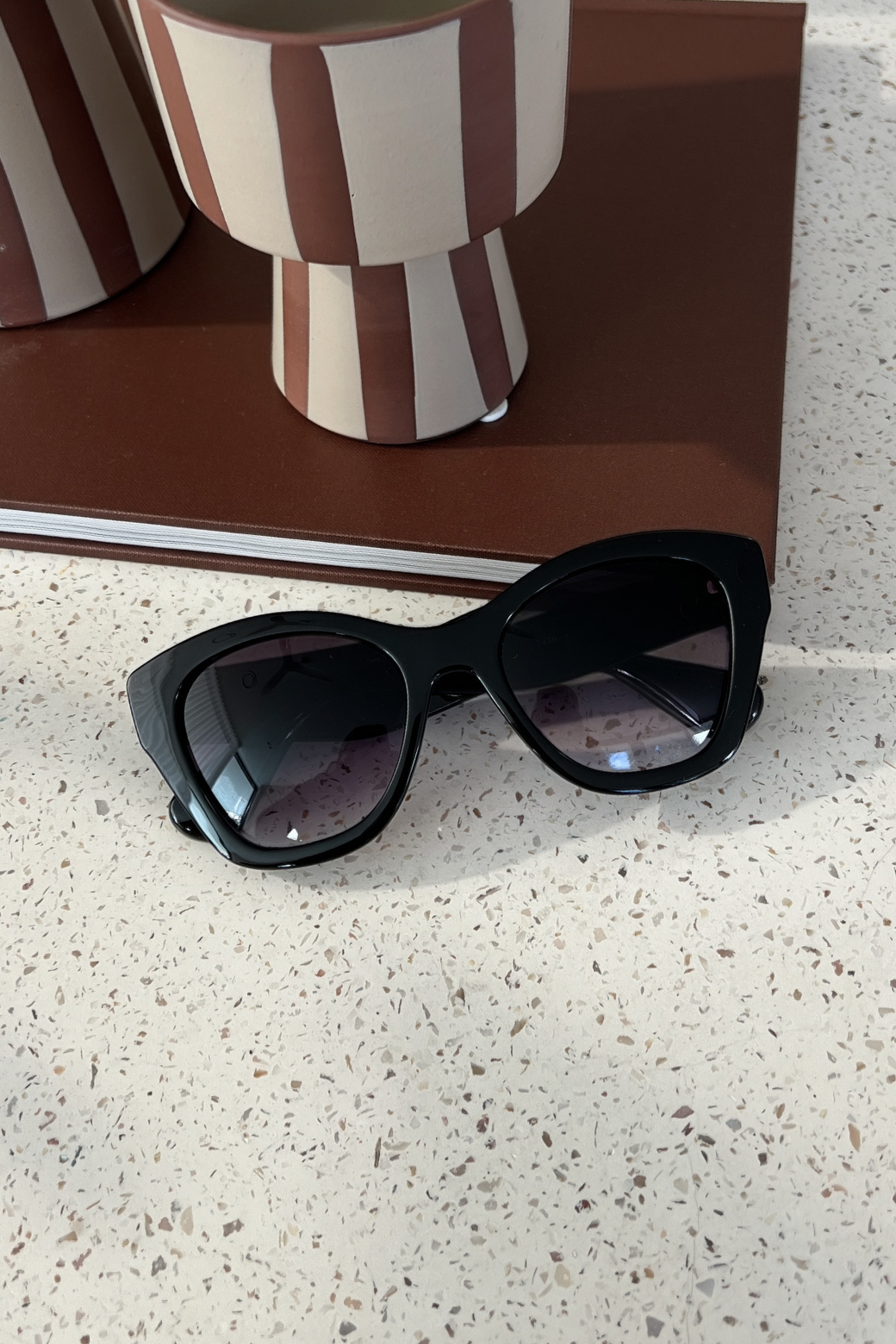 Stella Sunglasses Black Smoke