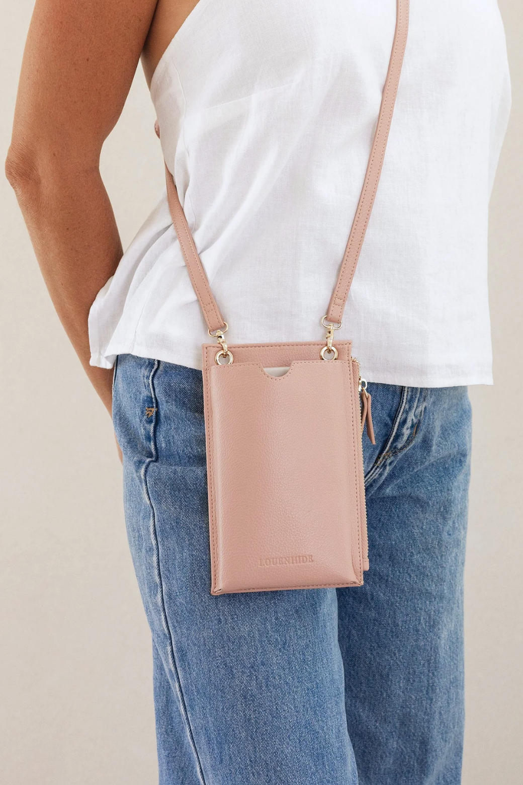 Louenhide Suki Phone Bag Dusty Pink