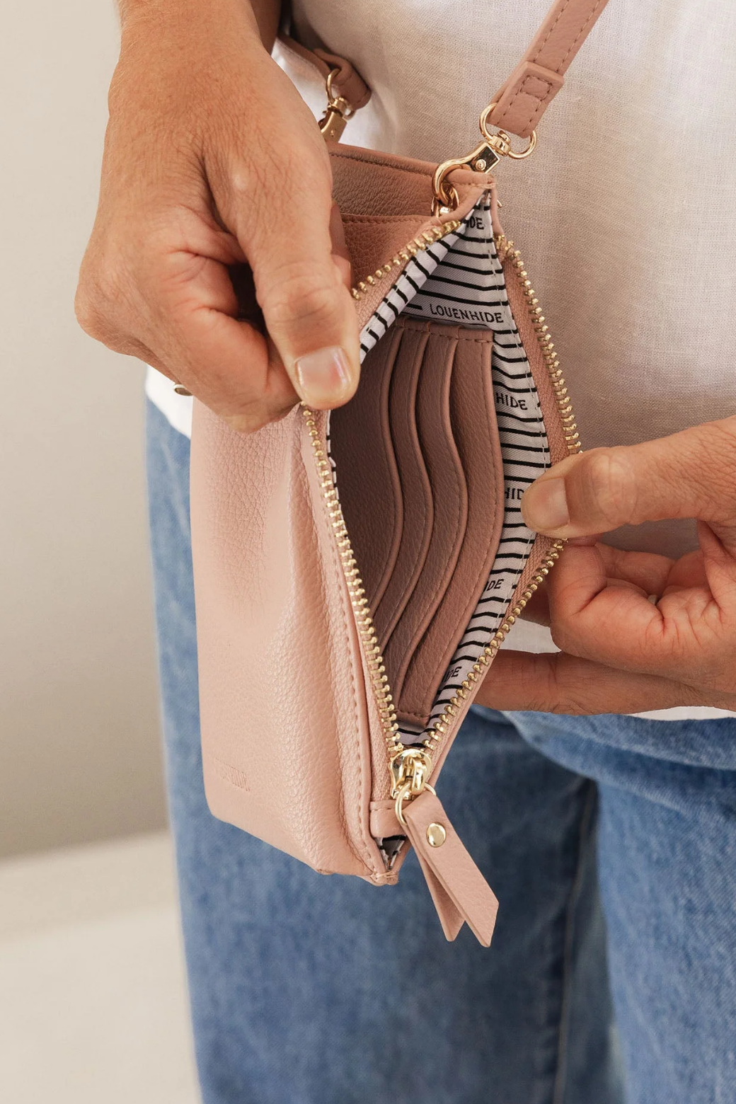 Louenhide Suki Phone Bag Dusty Pink
