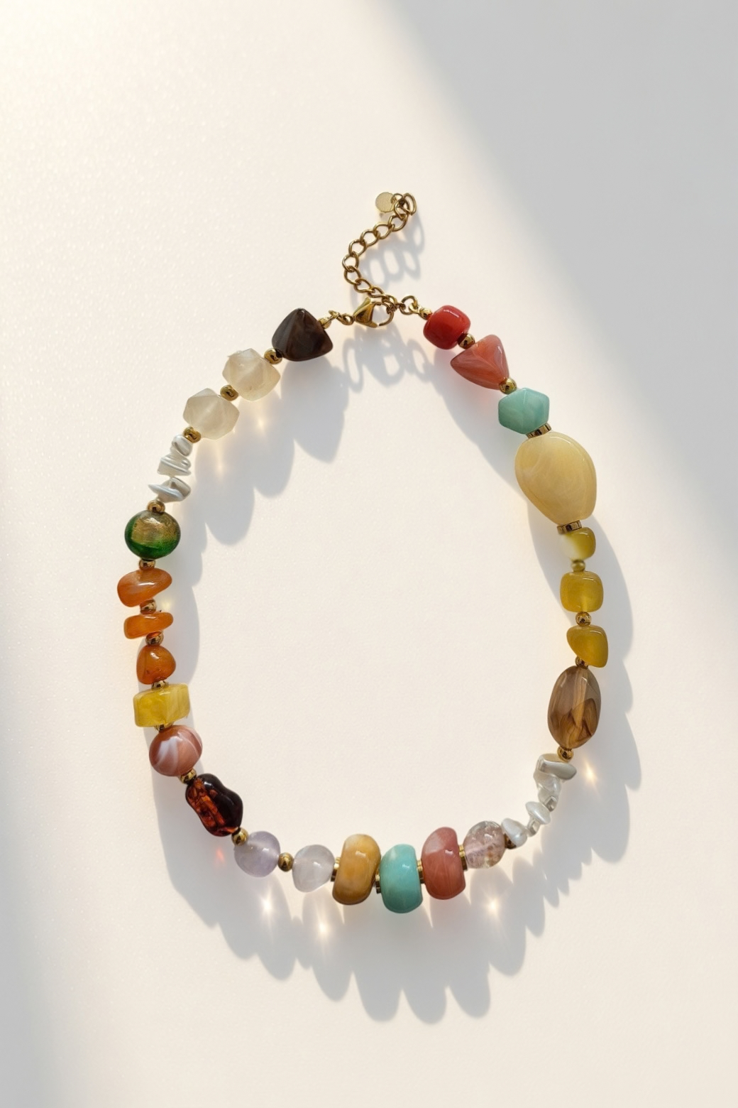 Summer Beaded Necklace Multi