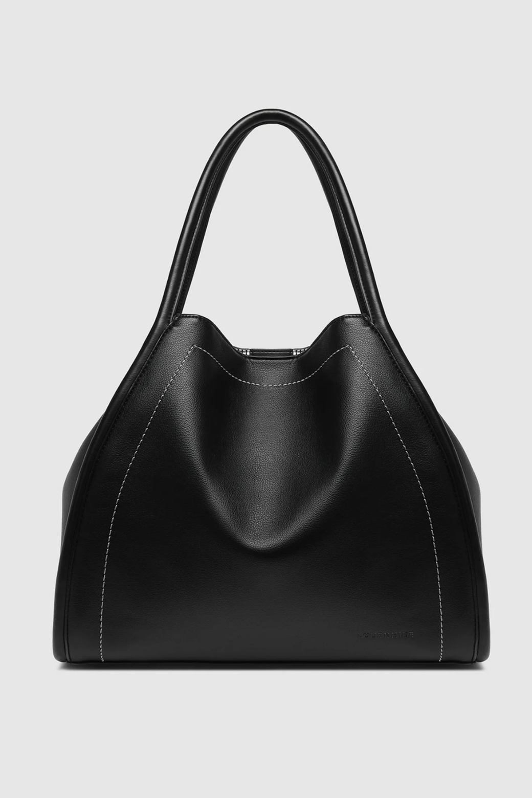 Louenhide Sutton Shoulder Bag Black Vegan Leather