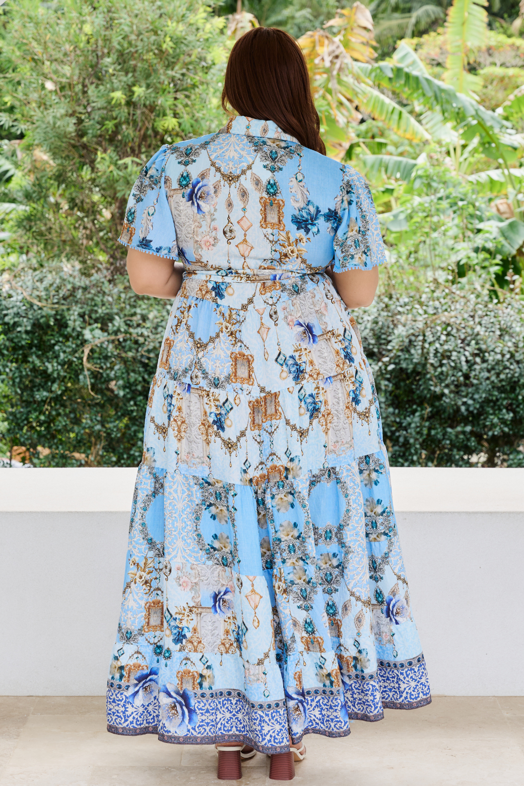 Sylvie Maxi Dress Rococo Print