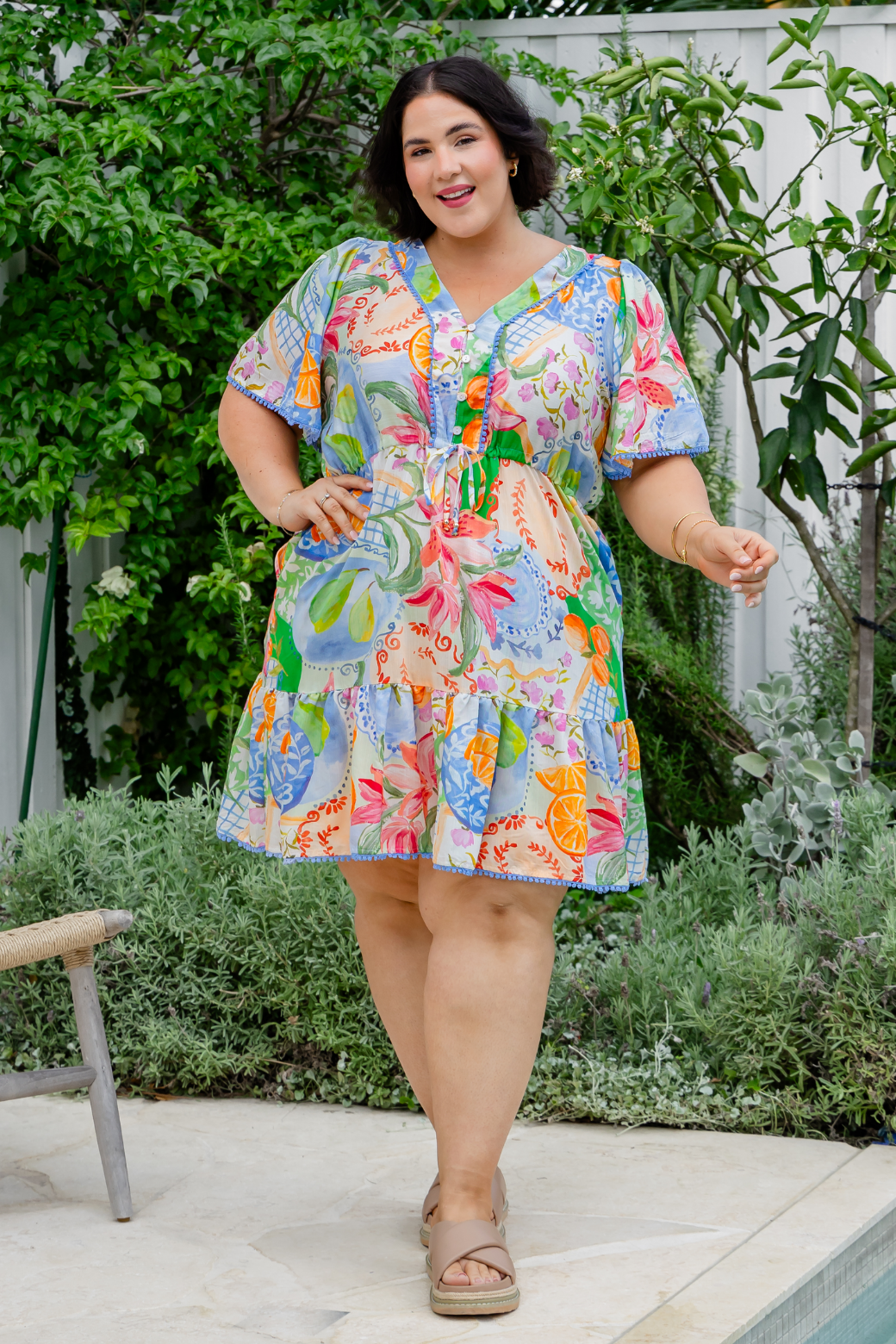 Tully Dress Cin Cin Print