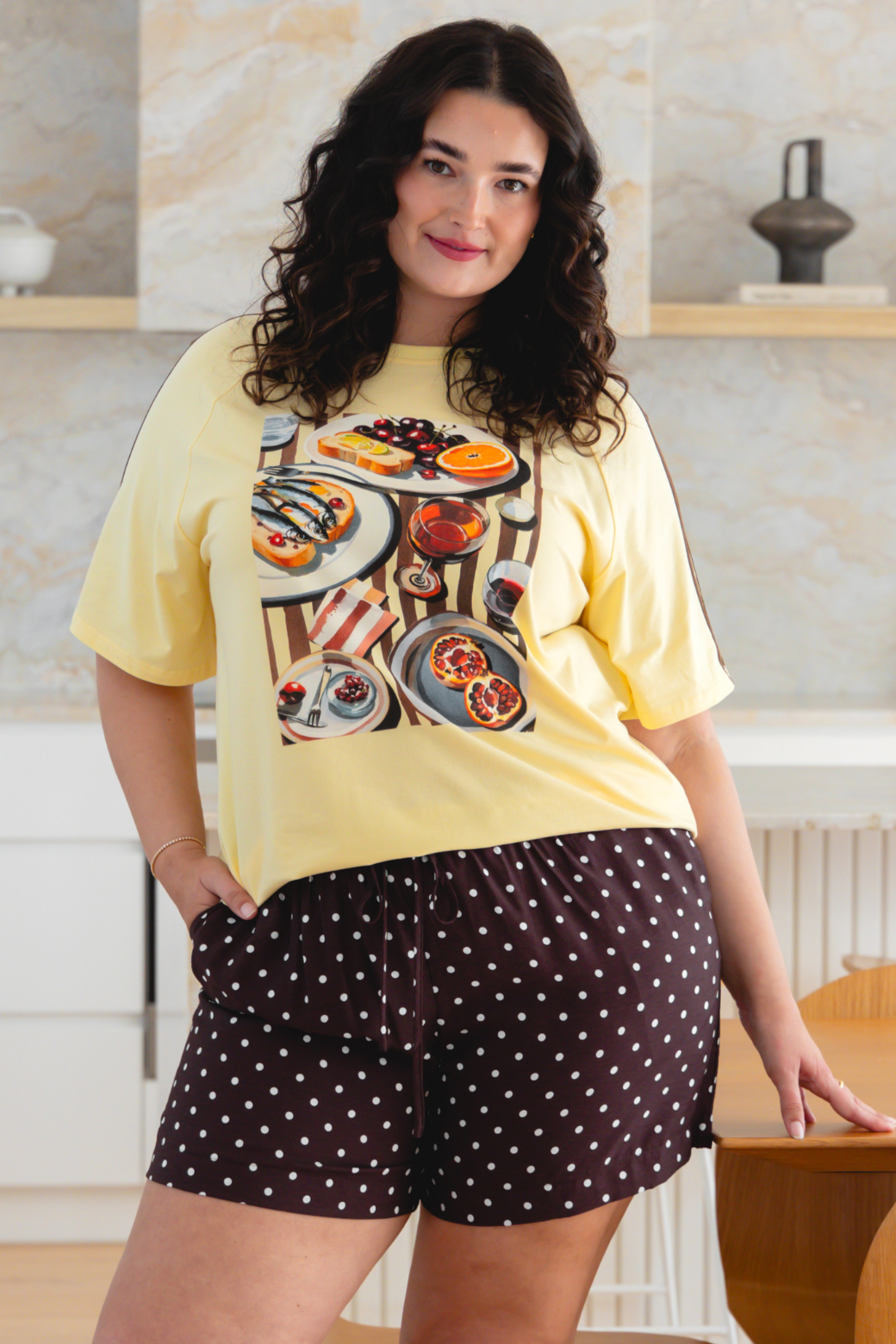 Tapas Racer Tshirt Butter