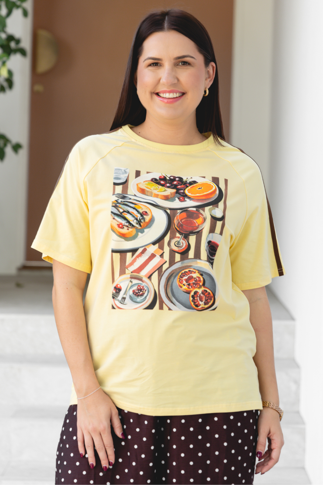 Tapas Racer Tshirt Butter