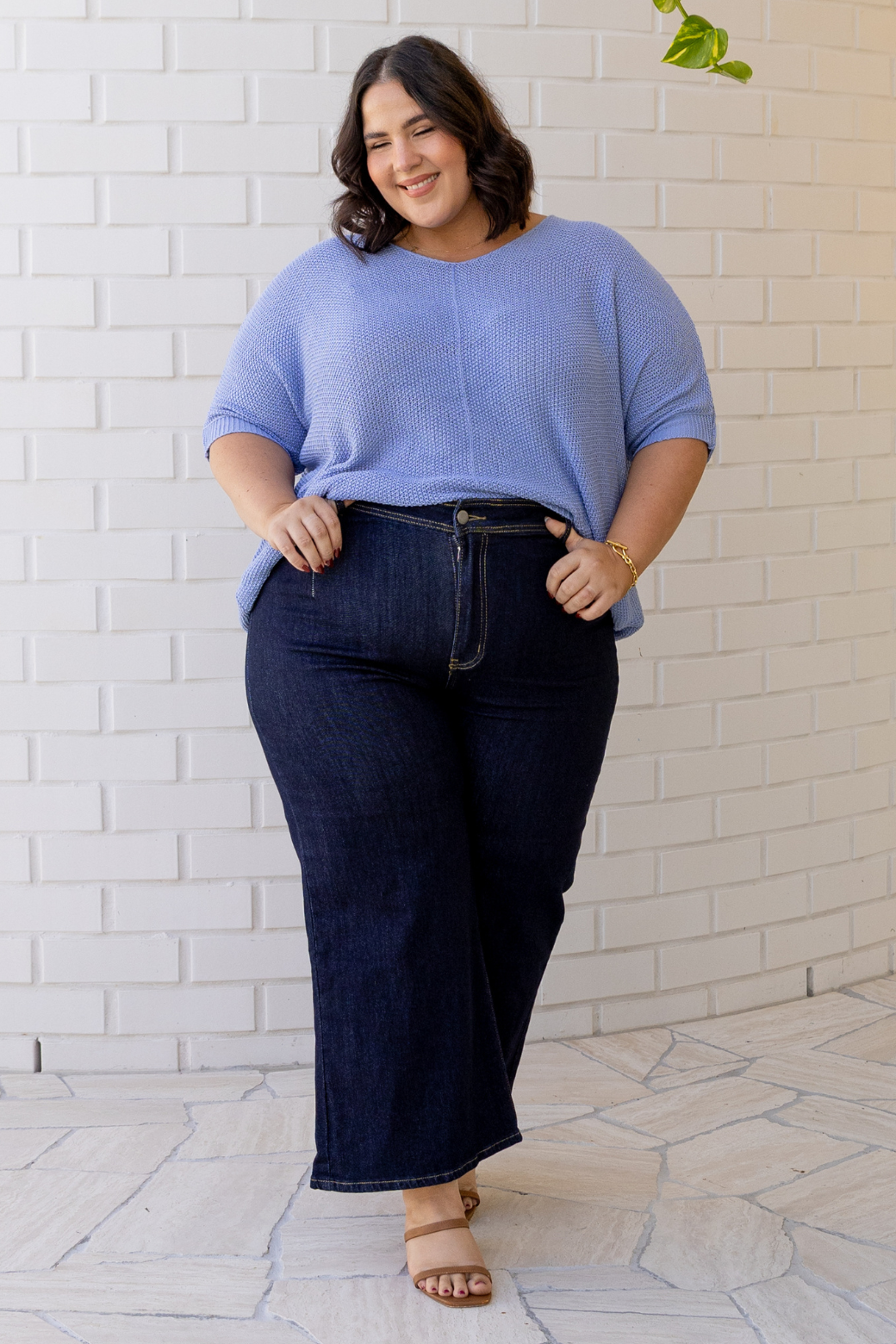 Tate Knit Blue