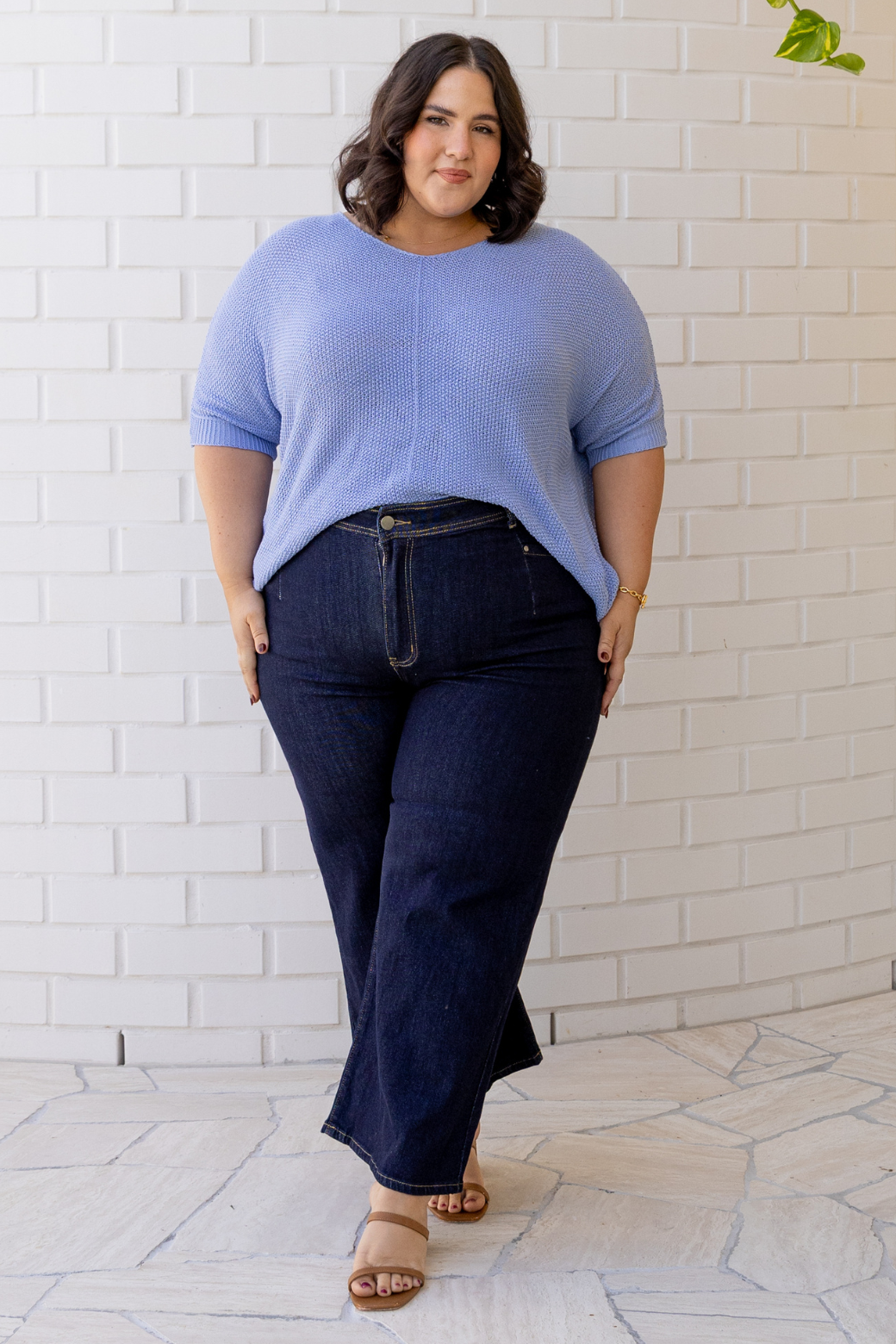 Tate Knit Blue