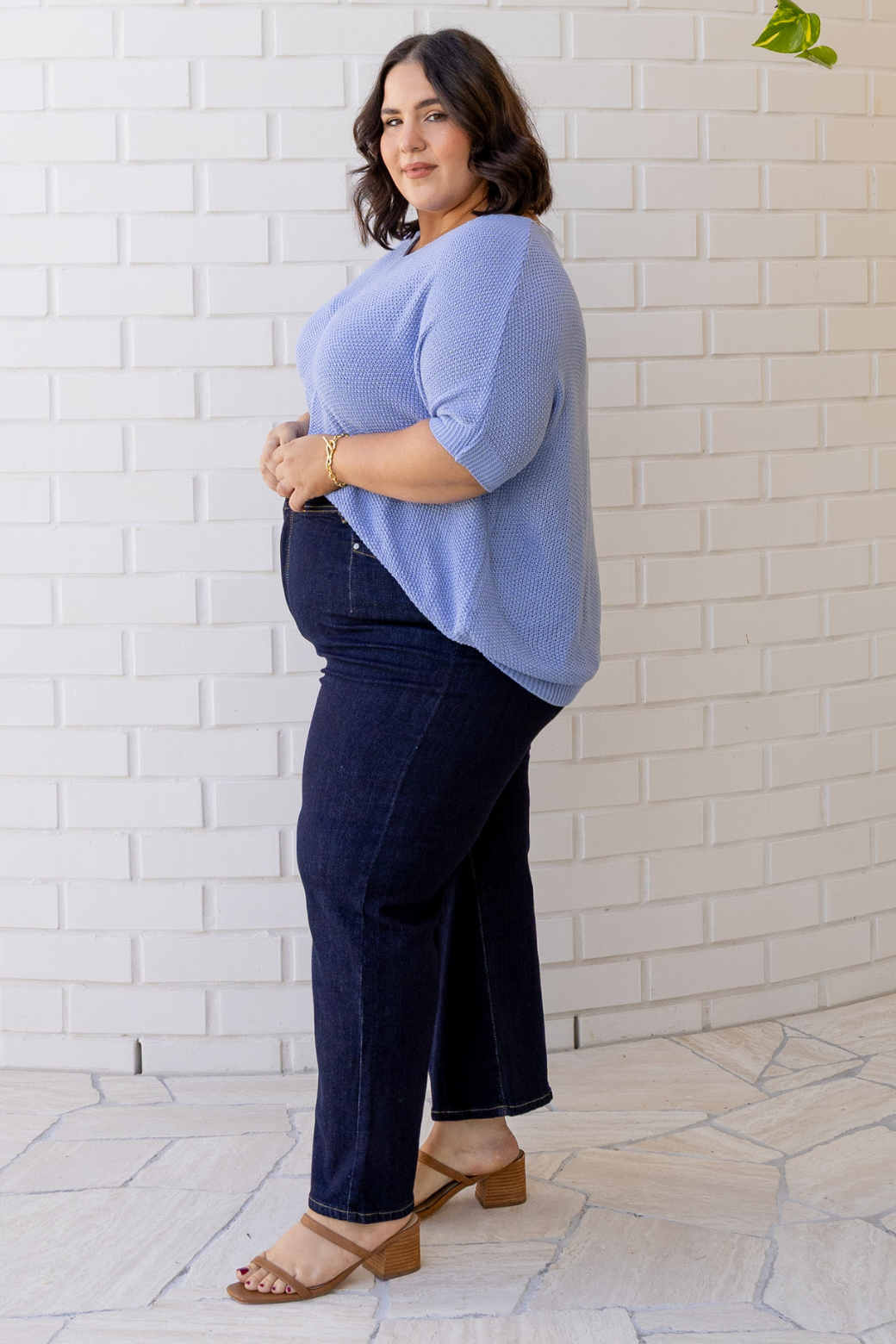 Tate Knit Blue