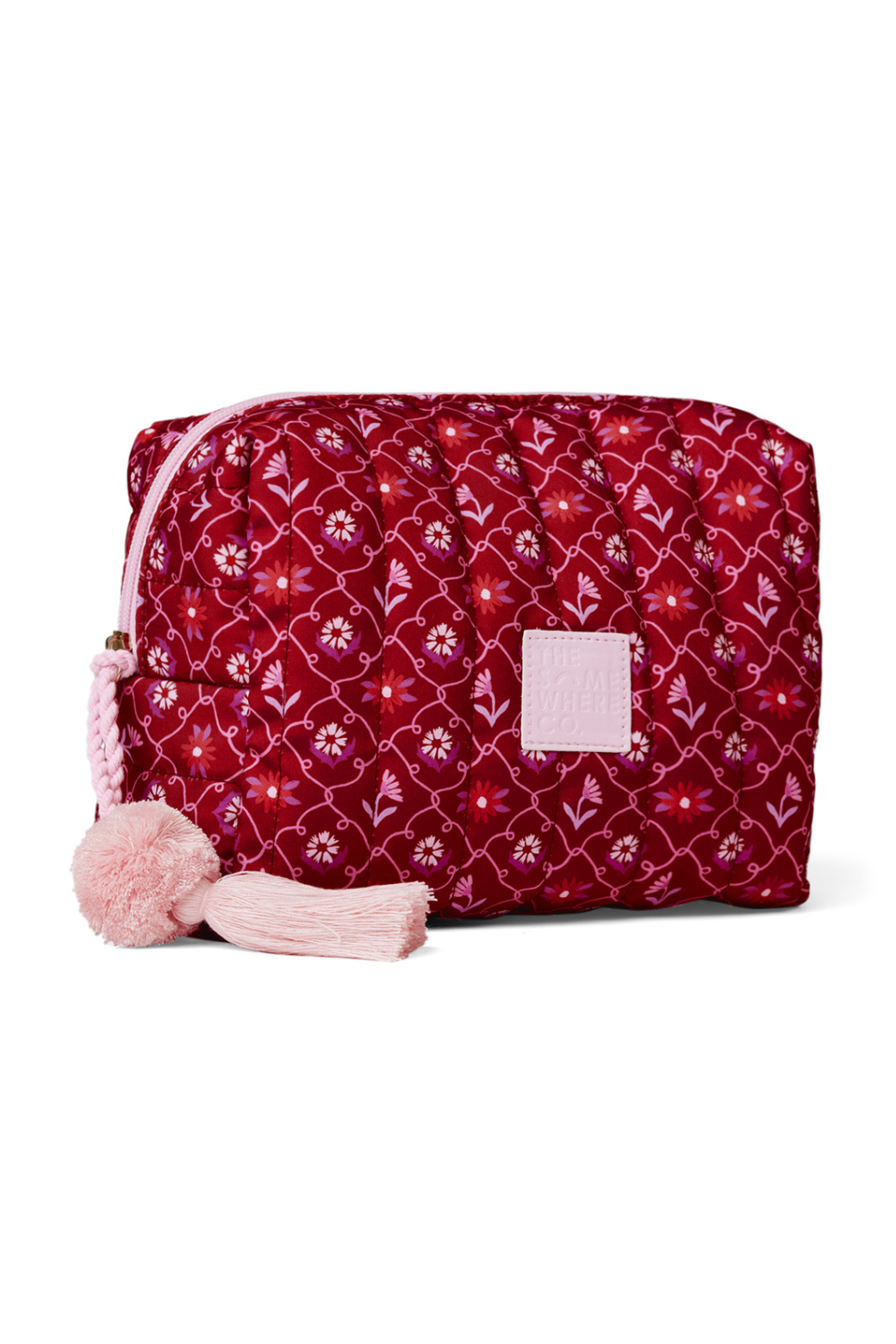 The Somewhere Co Rosewood Cosmetic Case