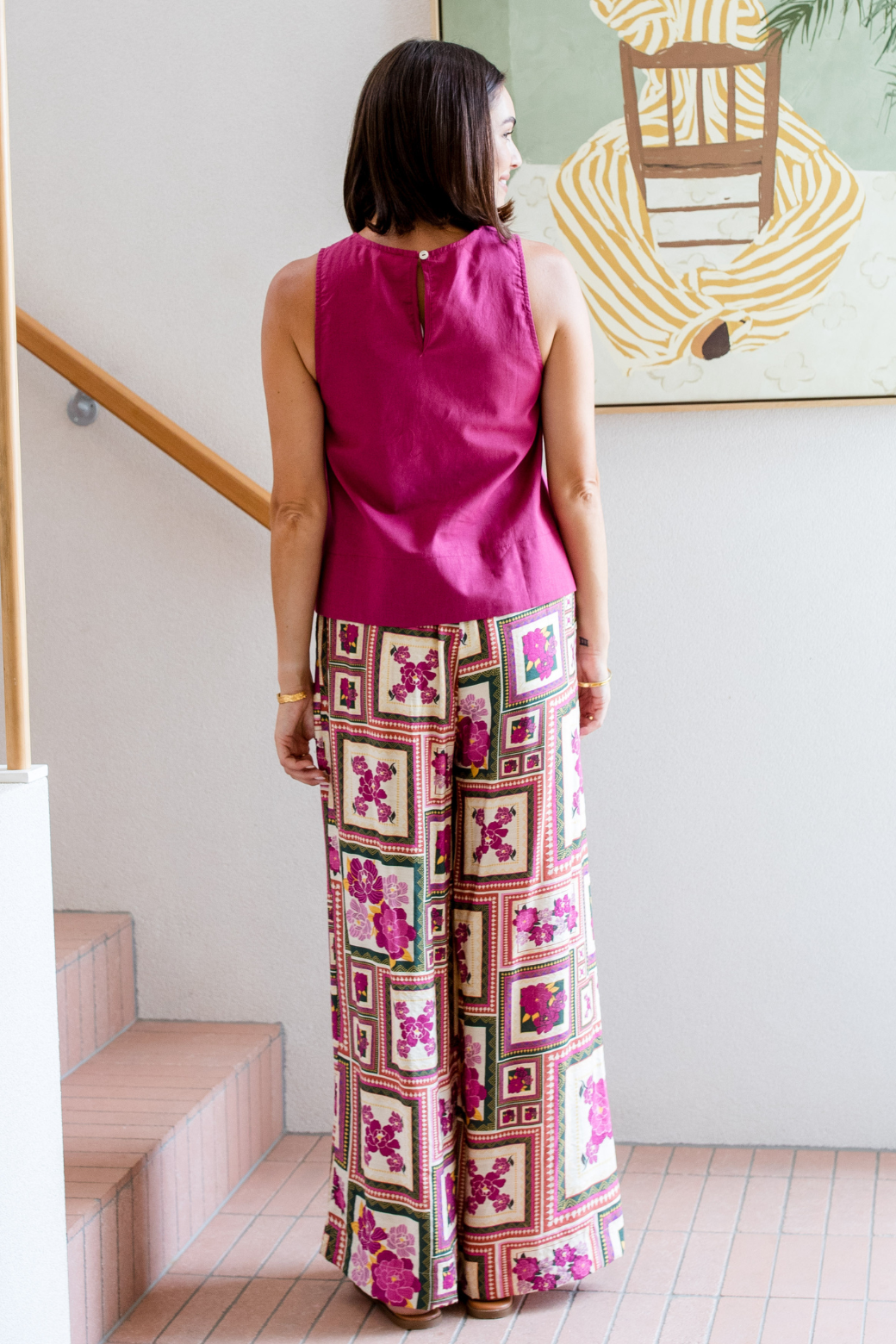 Trudy Shell Top Berry