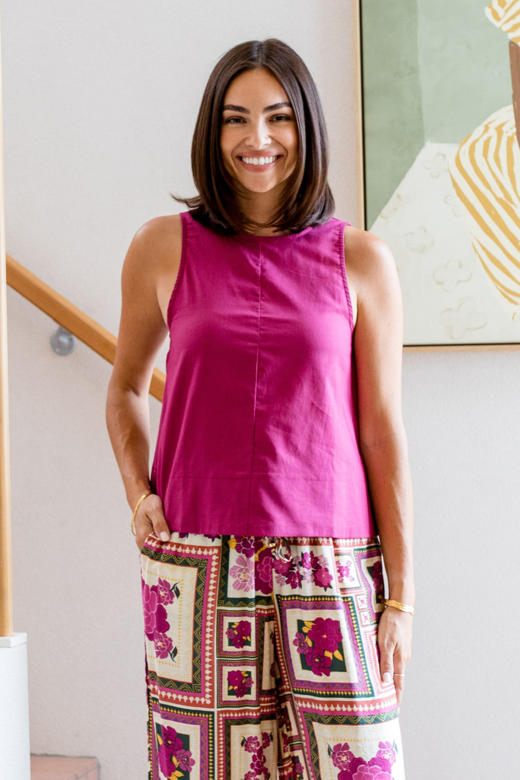 Trudy Shell Top Berry