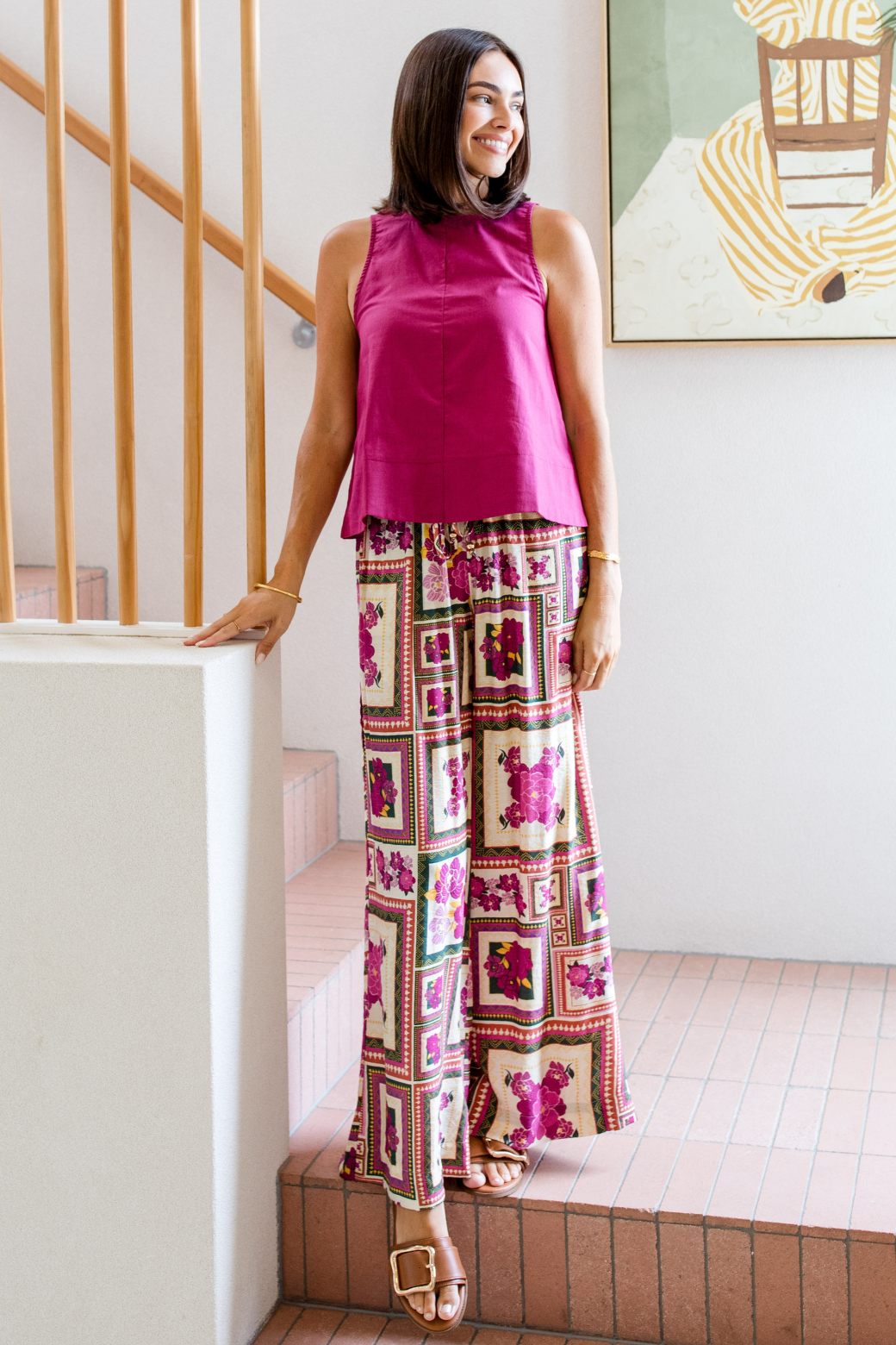 Trudy Shell Top Berry