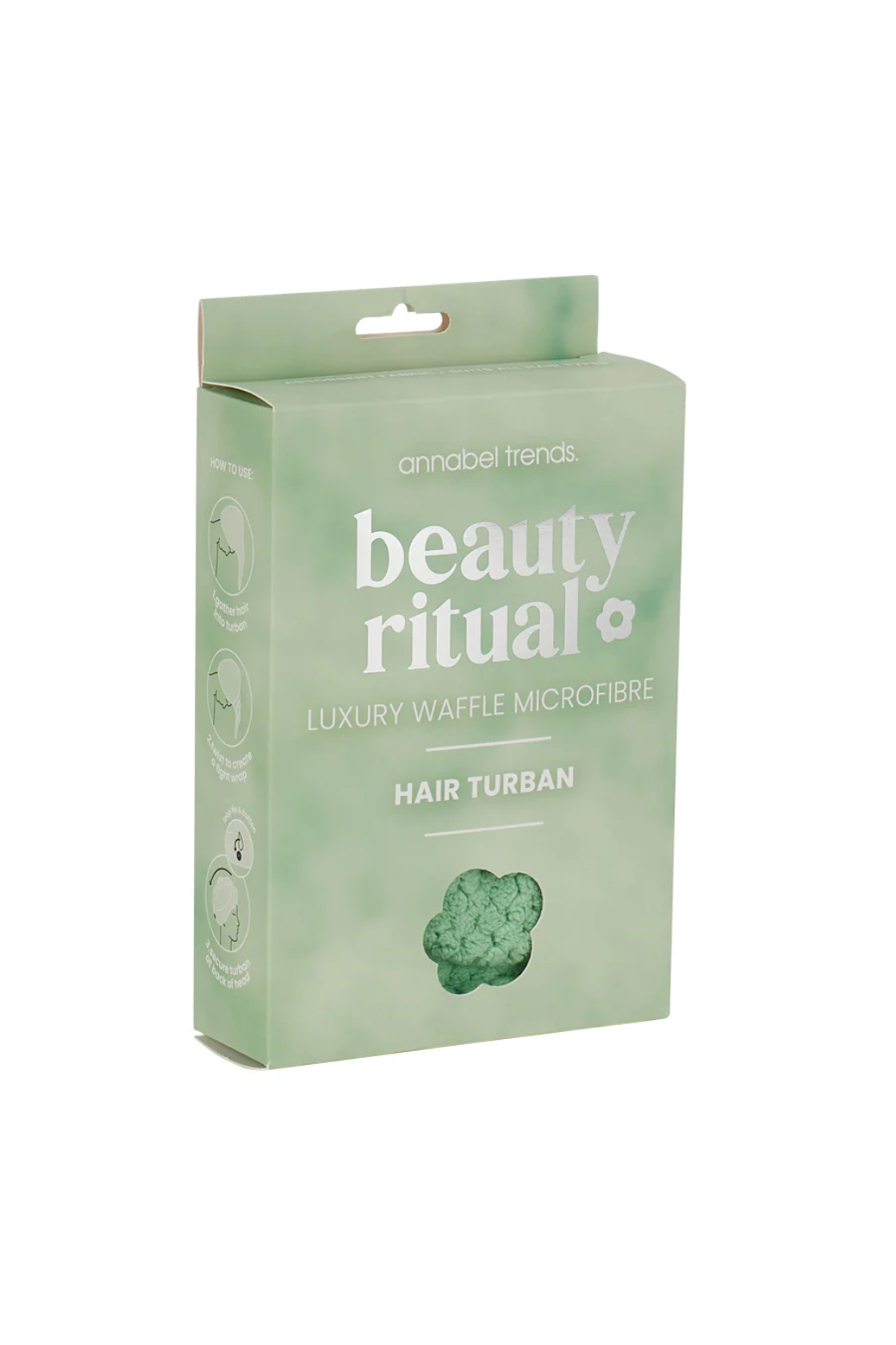 Annabel Trends Beauty Ritual Hair Turban Moss