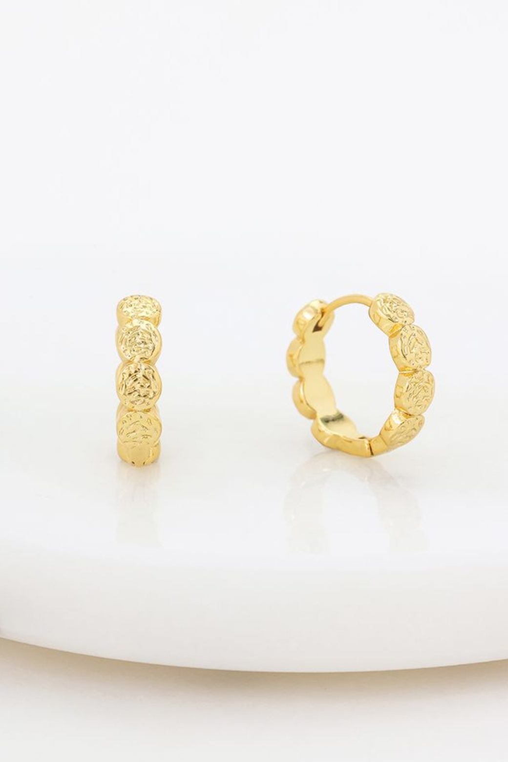 Zafino Josie Hoop Earring Gold