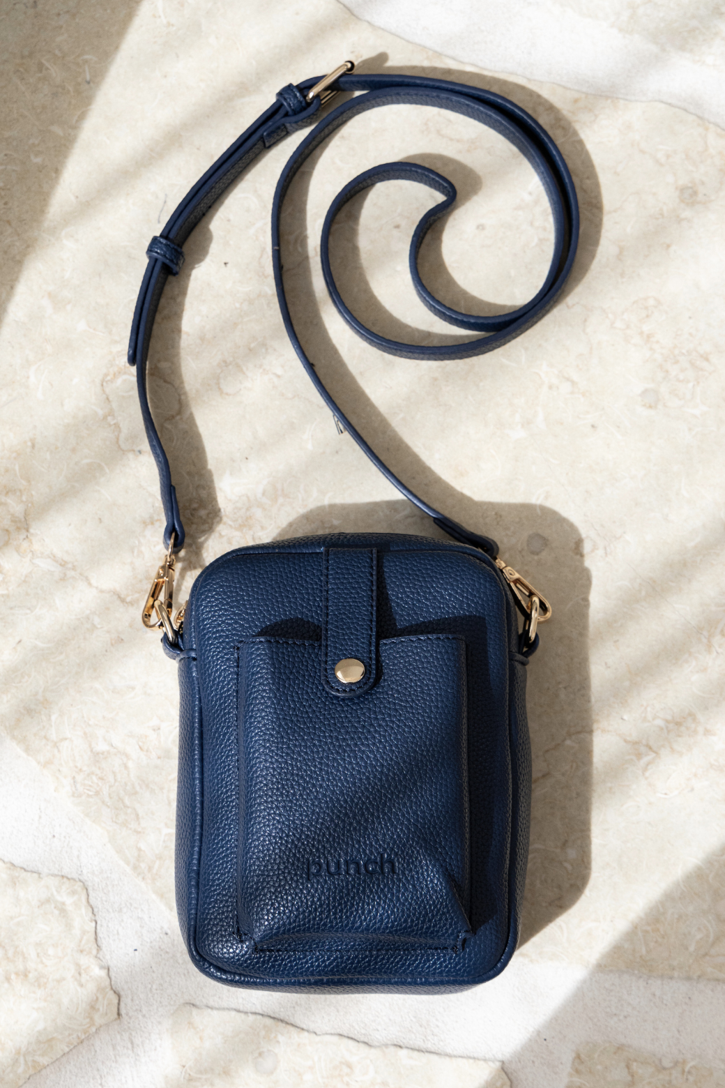 Punch Charlie Phone Crossbody Bag Navy