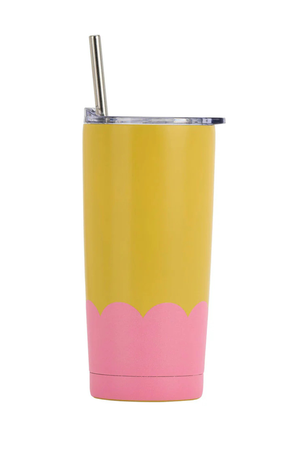 FINAL SALE | Annabel Trends Smoothie Cup Stainless Wave Yellow Candy 500ml