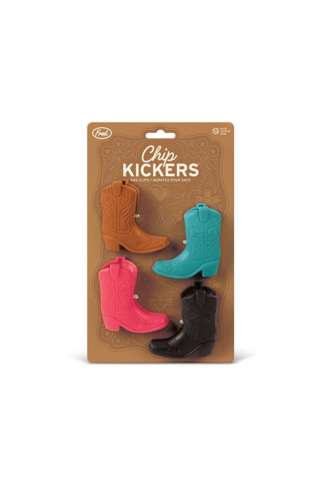 Isalbi Chip Kickers Bag Clips 4 Pack