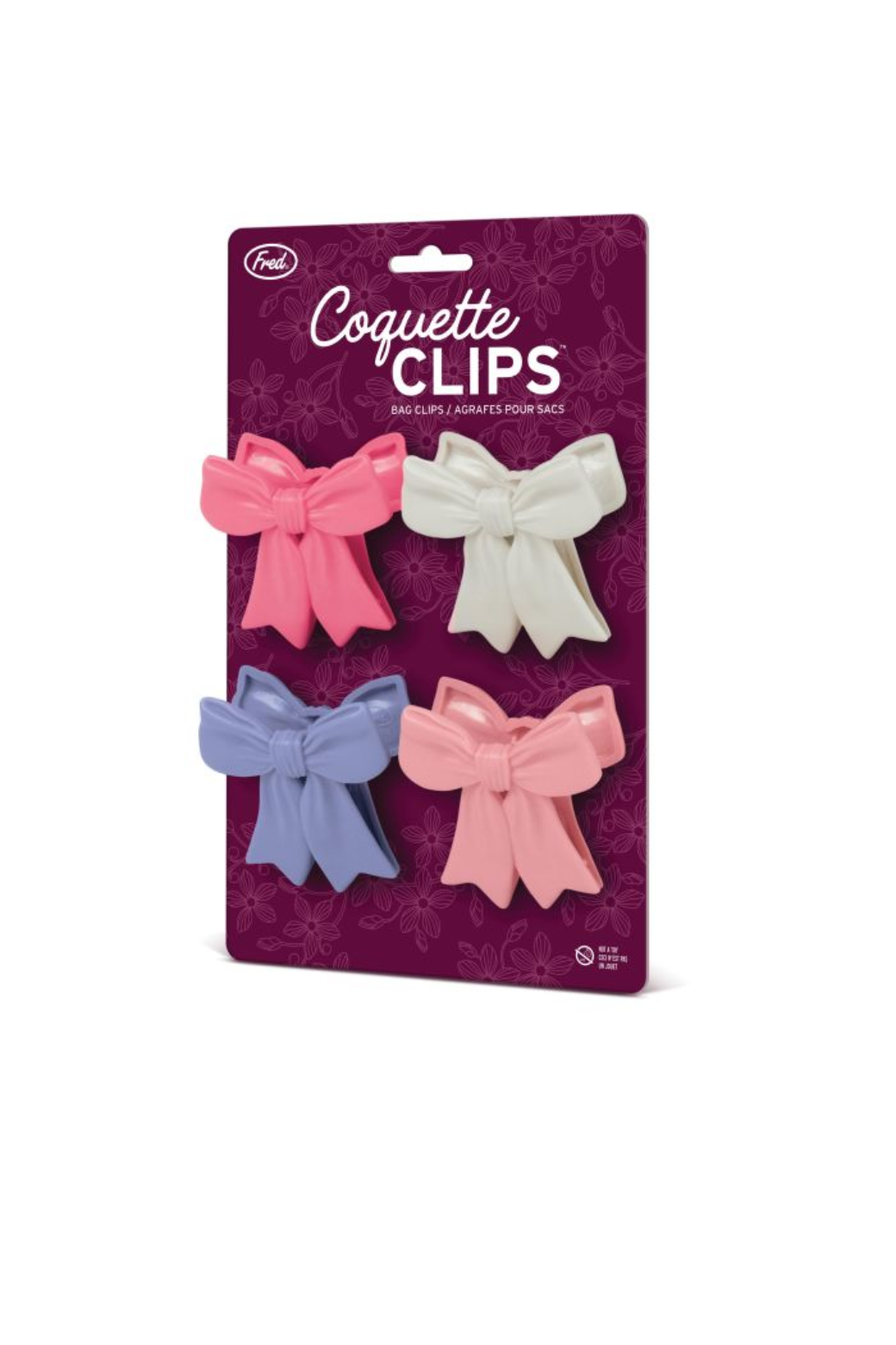 Isalbi Coquette Bag Clips 4 Pack
