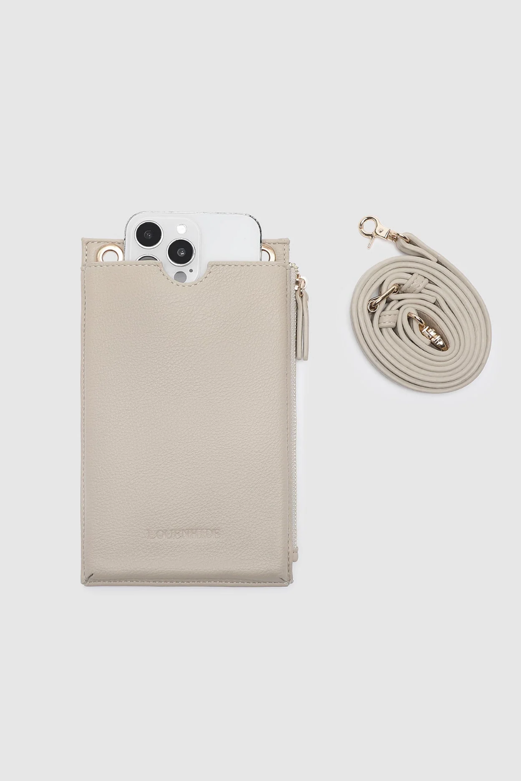 Louenhide Suki Phone Bag Almond