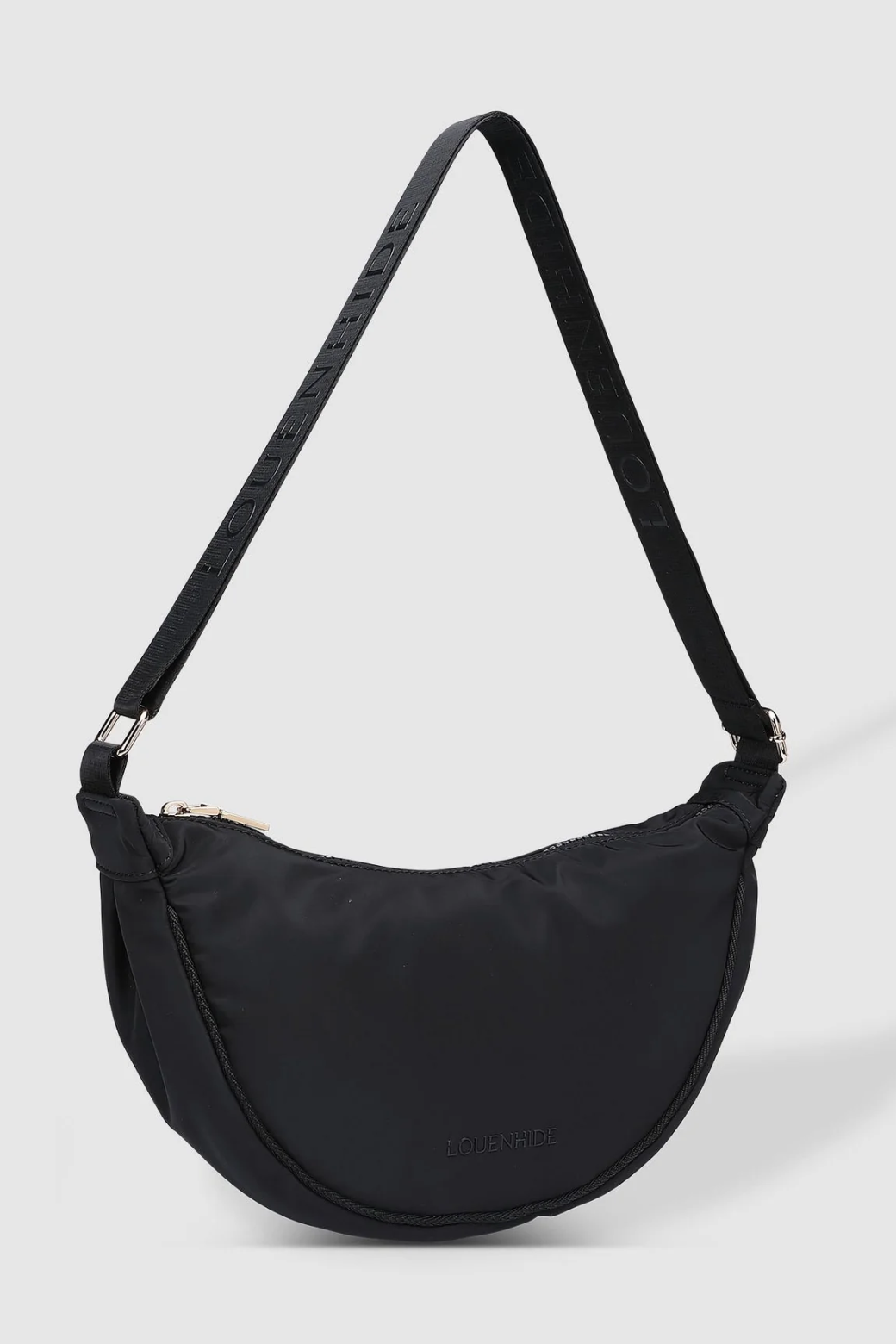 Louenhide Sylvia Nylon Crossbody Bag Black