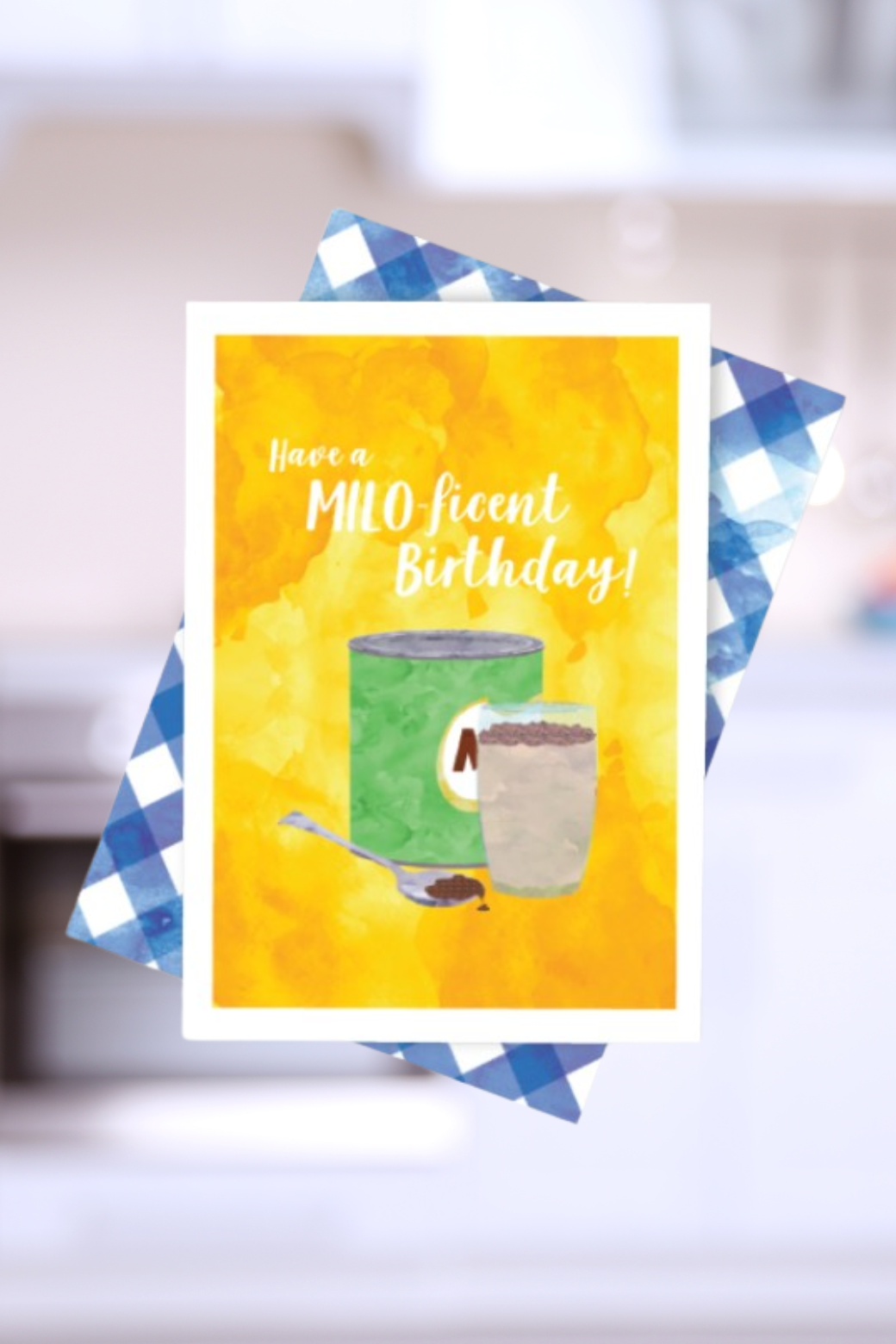 Candle Bark Milo-ficient Birthday Card