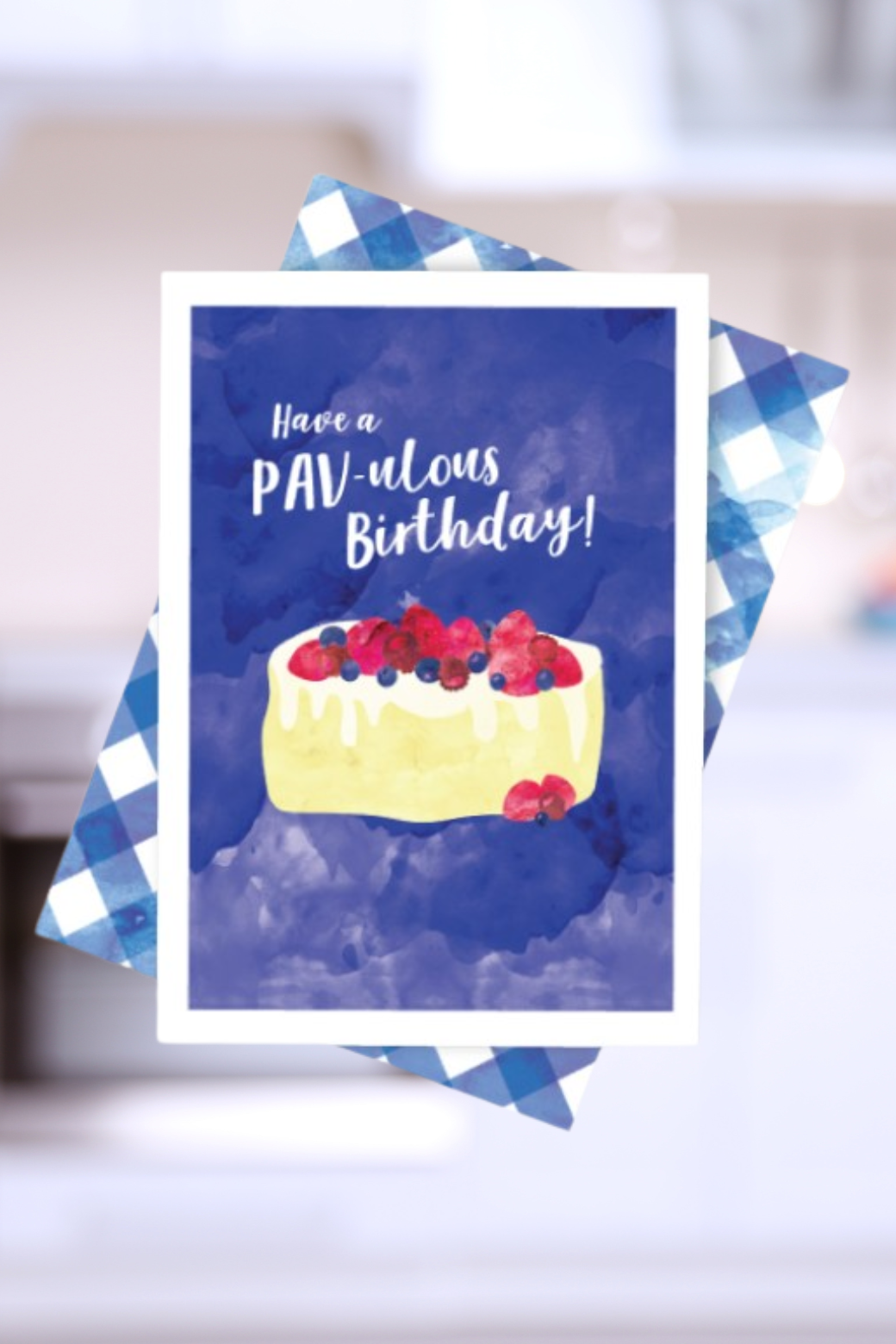 Candle Bark Classic Pav Birthday Card