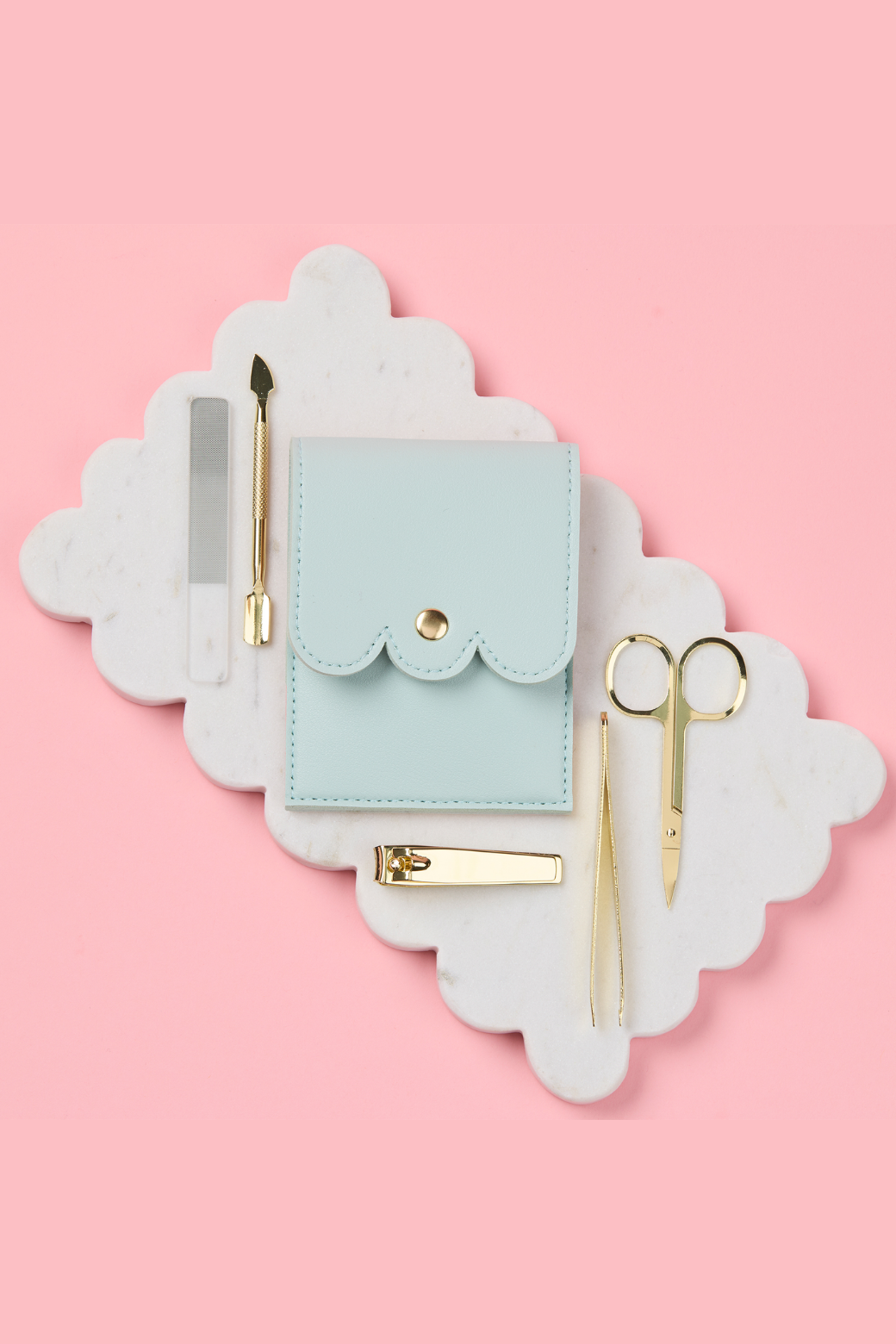 Selfie Nails Manicure Tool Kit Mint