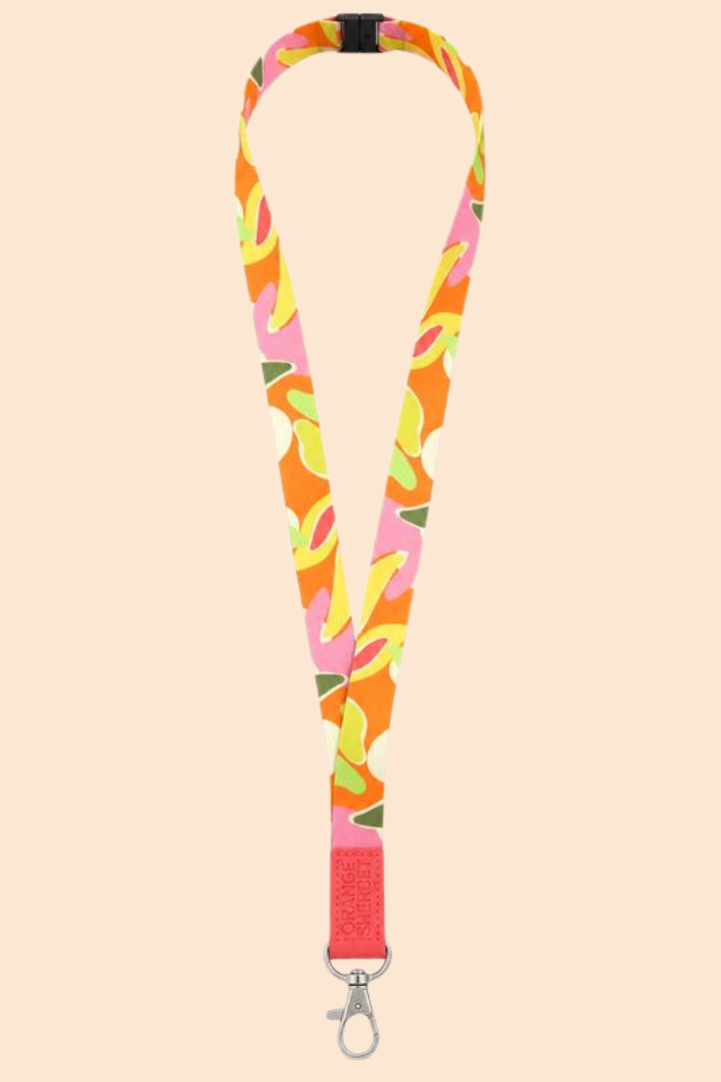 Orange Sherbet Lanyard Cominos Print