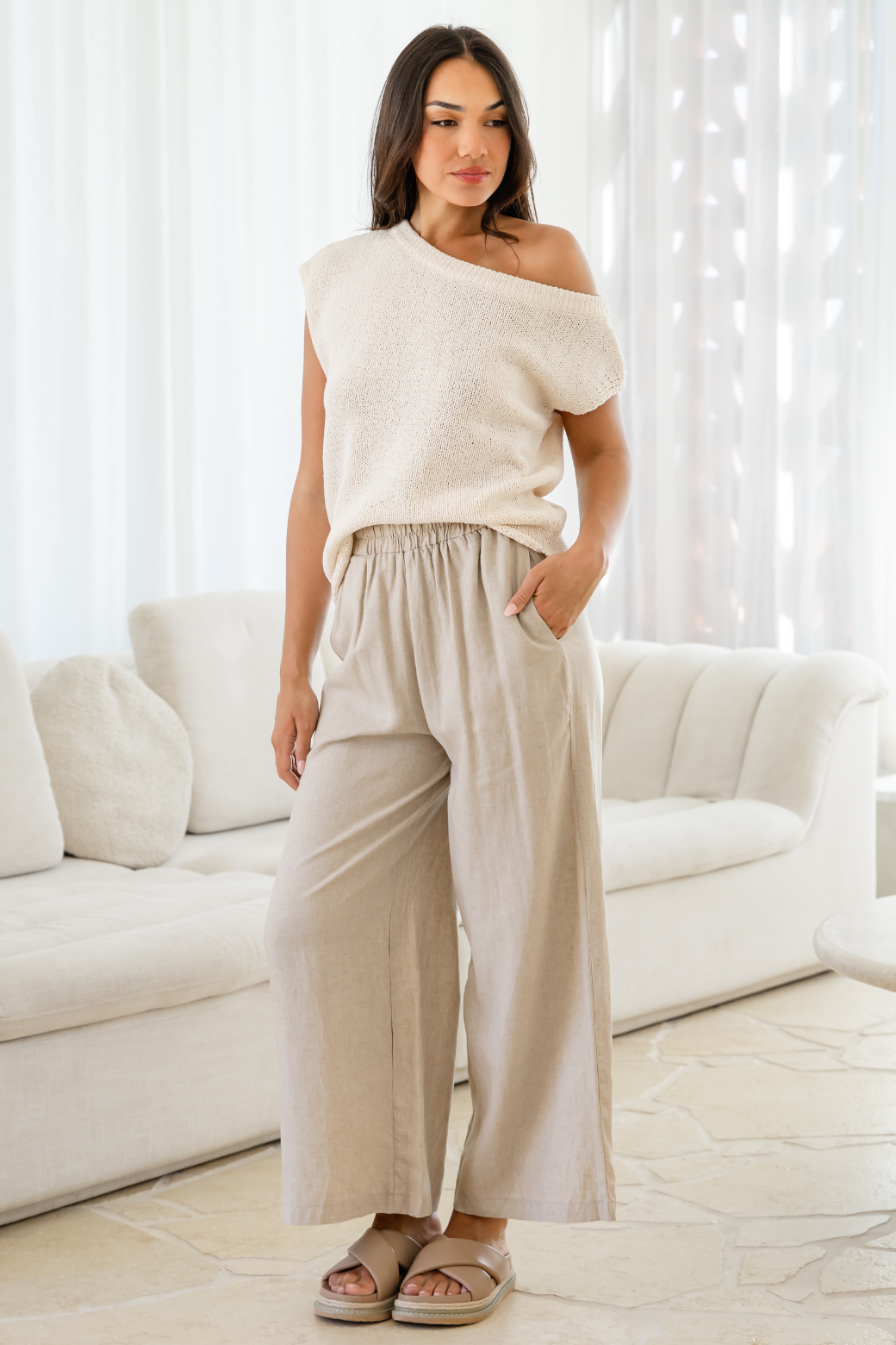Dylan Pant Oatmeal