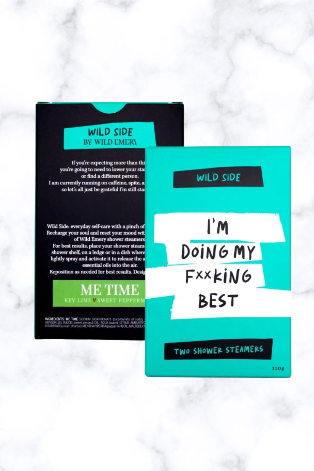 Wild Emery Wild Side Shower Steamer I'm Doing My Best 2 Pack