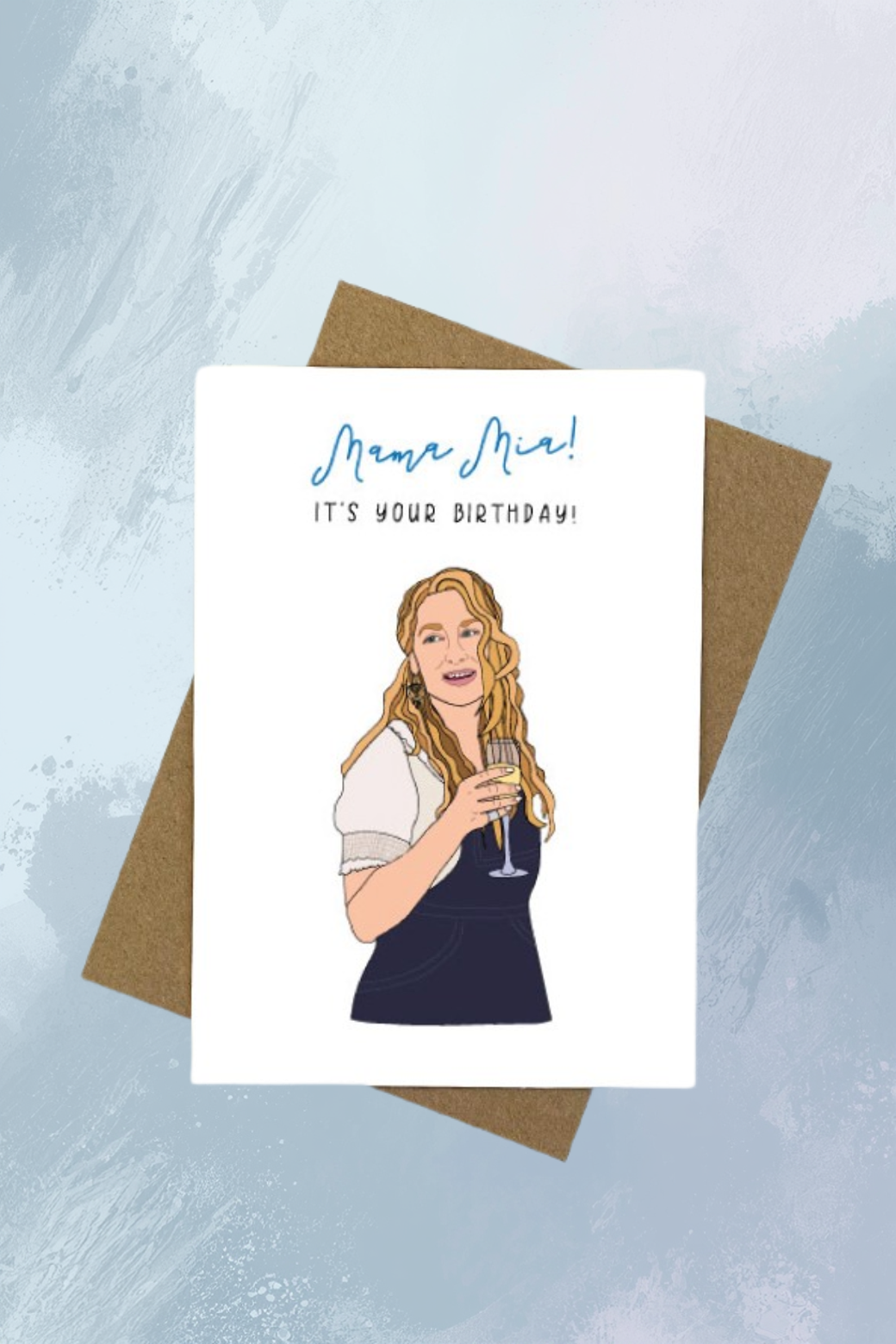Candle Bark Mama Mia Birthday Card