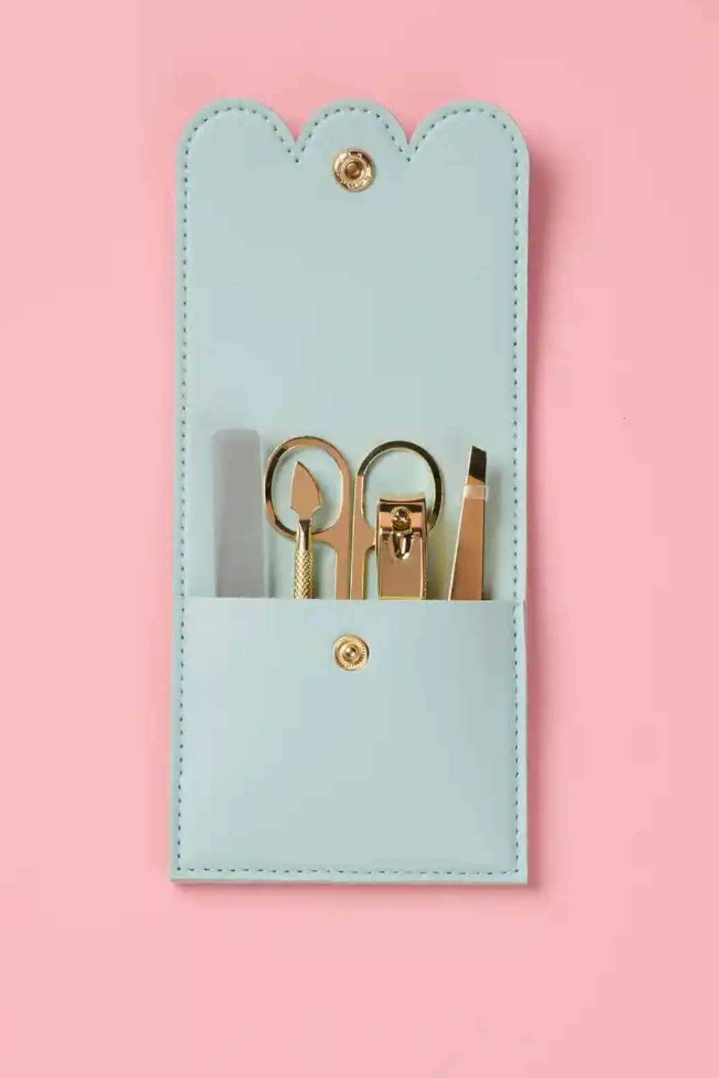 Selfie Nails Manicure Tool Kit Mint