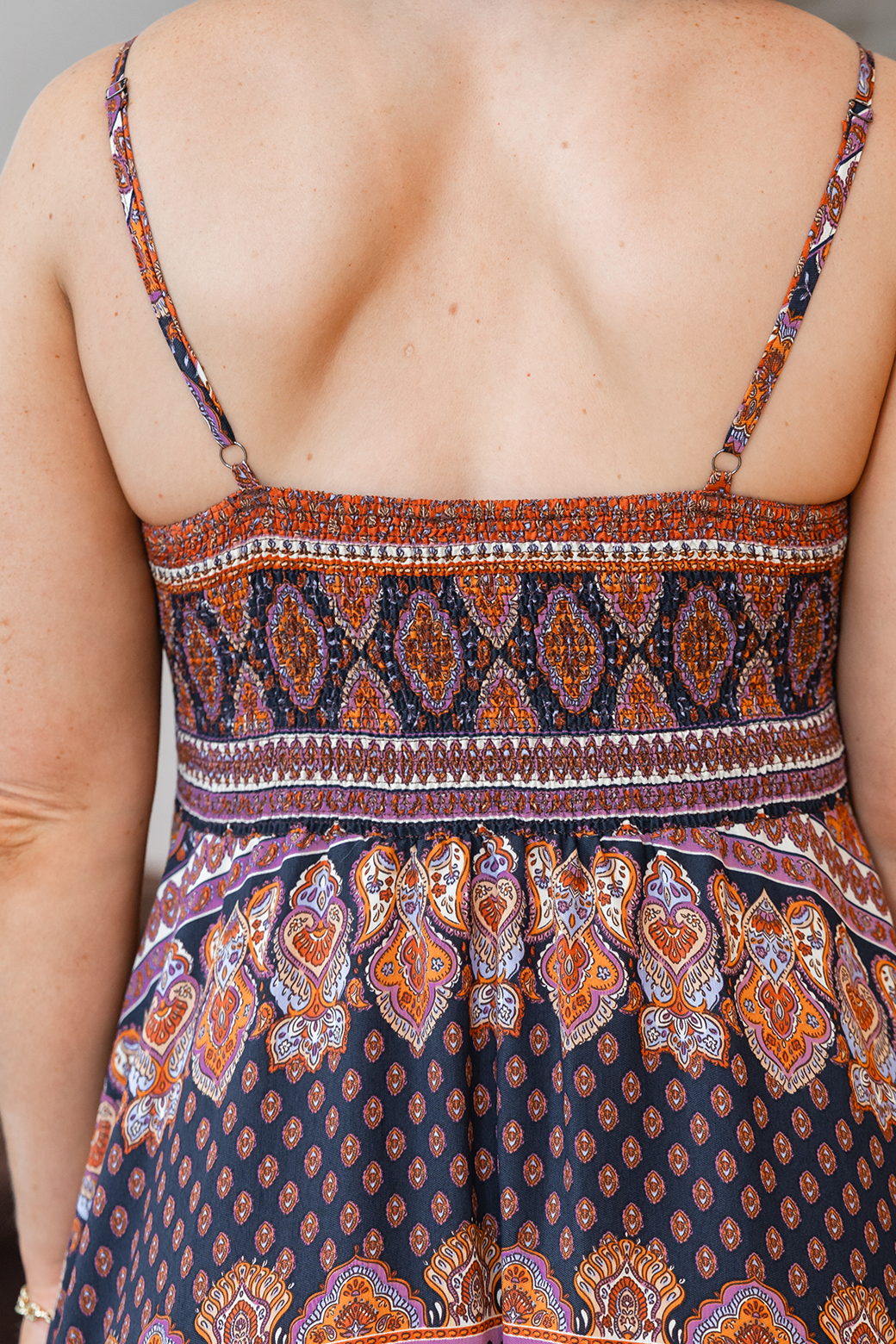 Xanthe Maxi Dress Lily Print Slate