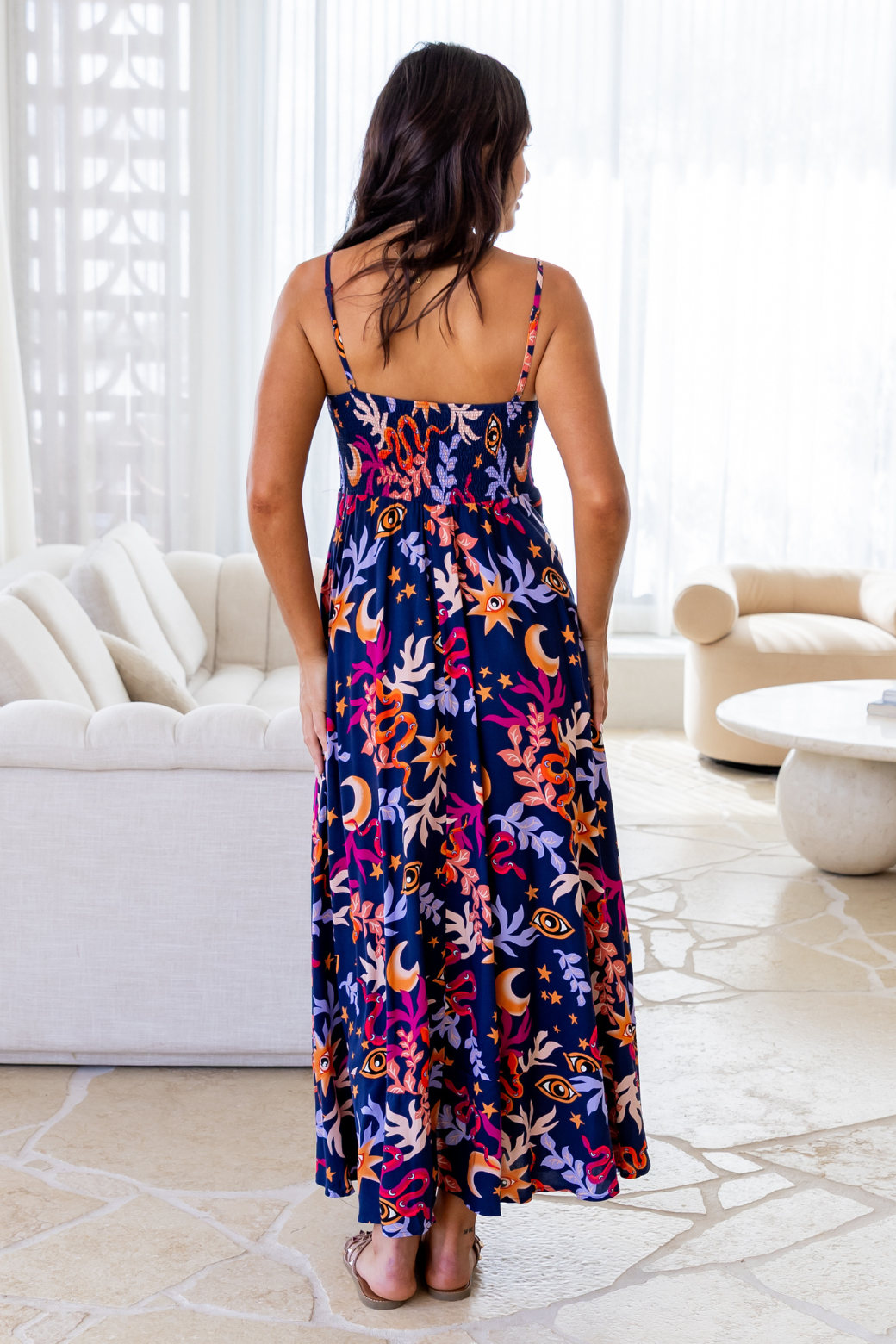 Xanthe Maxi Dress Tarot Navy