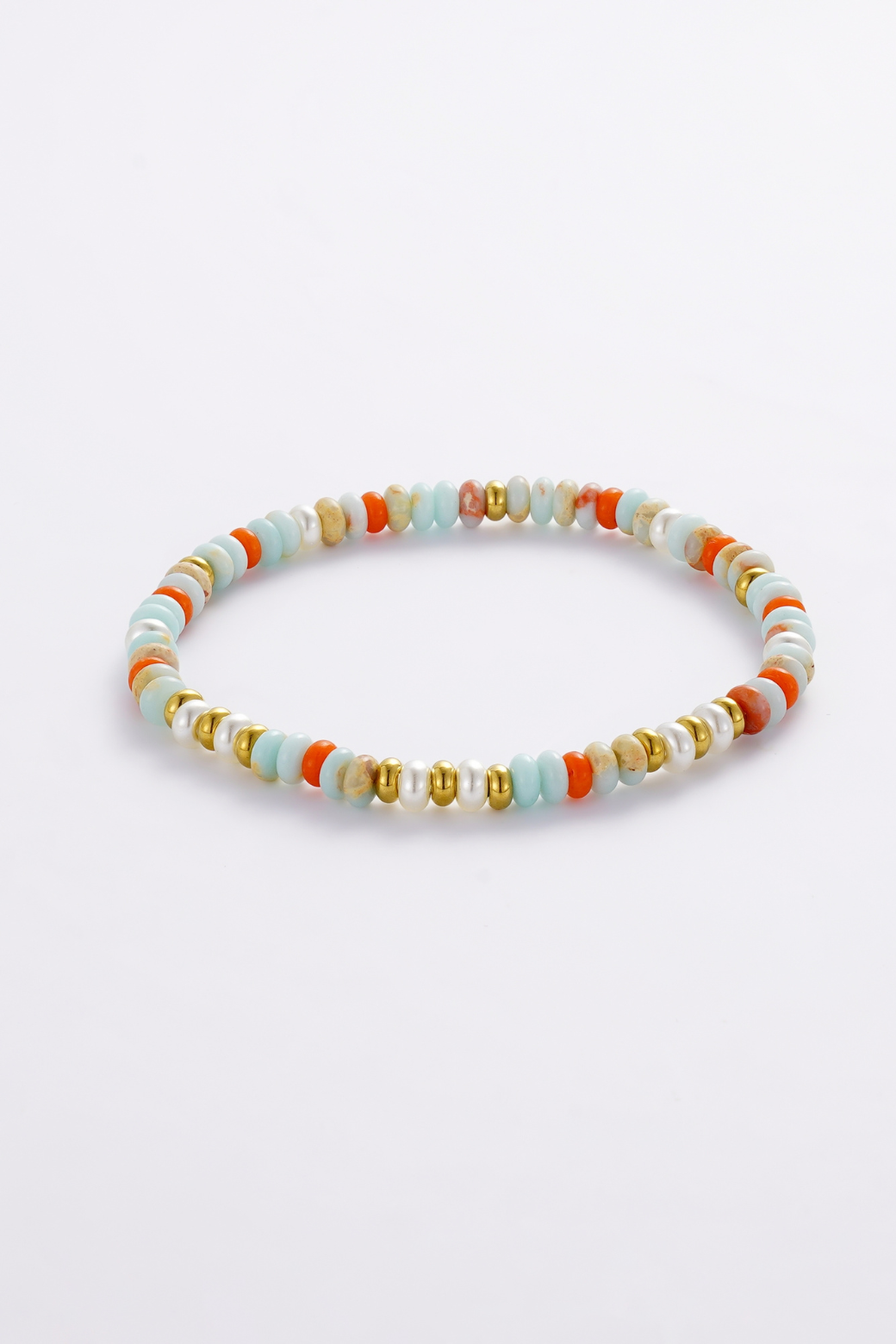Zafino Bea Bracelet Teal/Orange