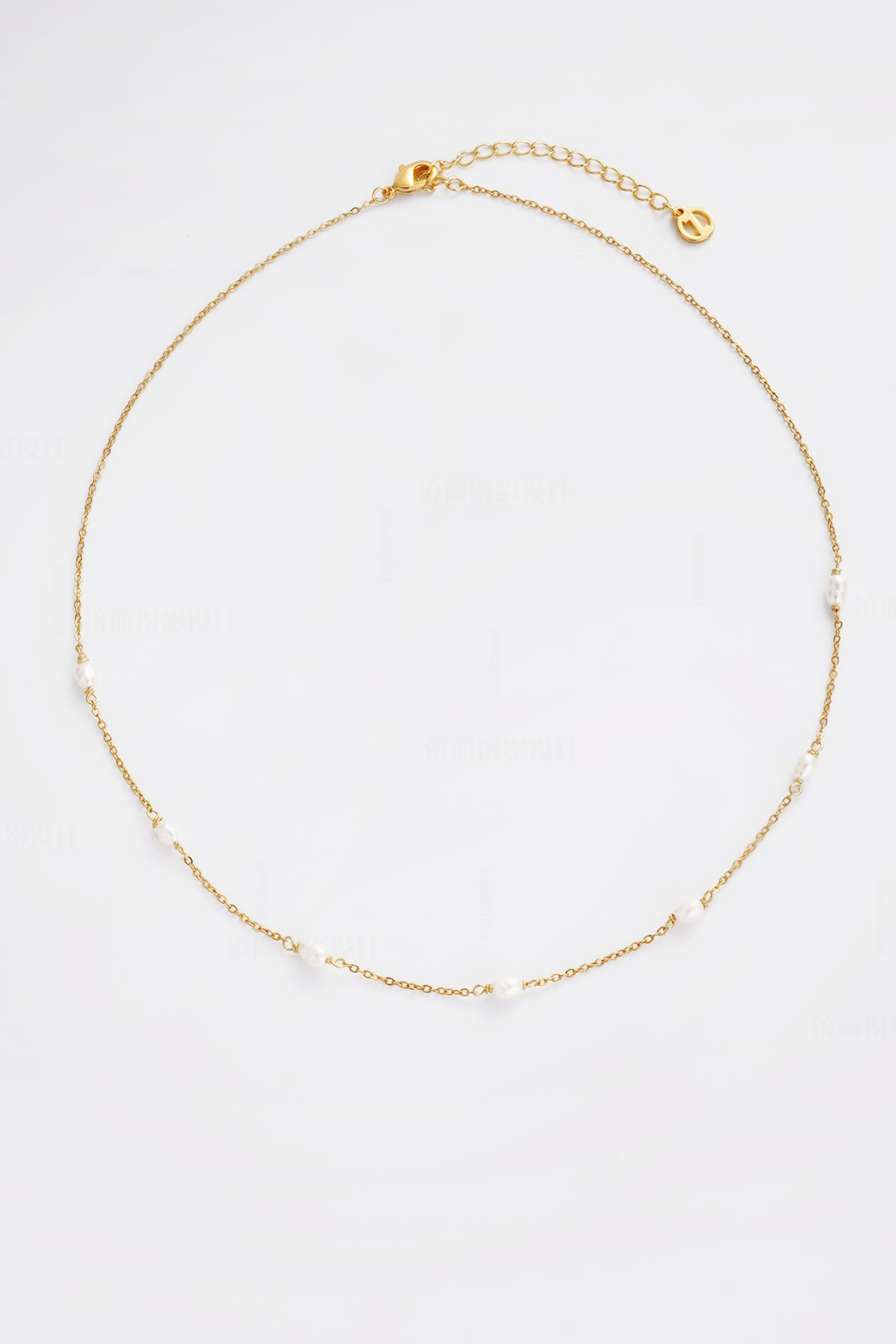 Zafino Elise Pearl Necklace Gold