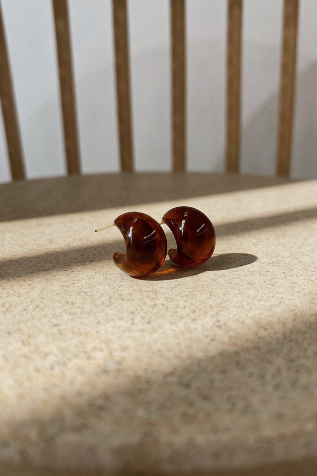 Zafino Hailey Hoop Amber
