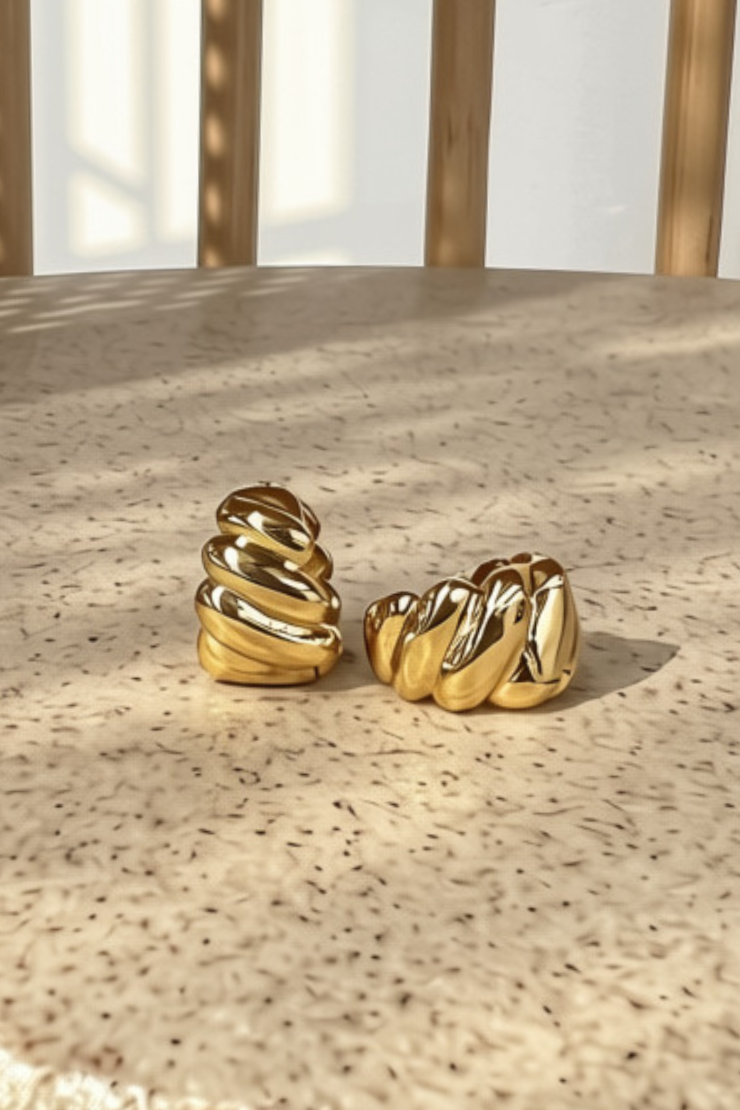 Zafino Karla Huggie Earring Gold