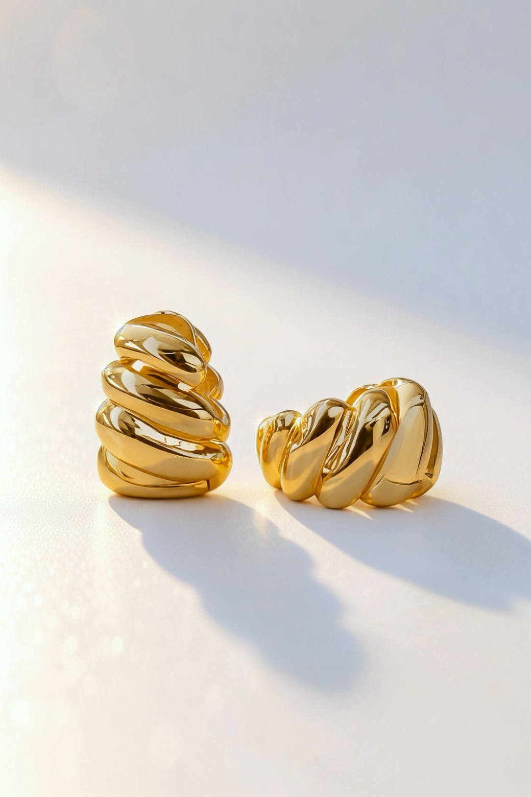 Zafino Karla Huggie Earring Gold