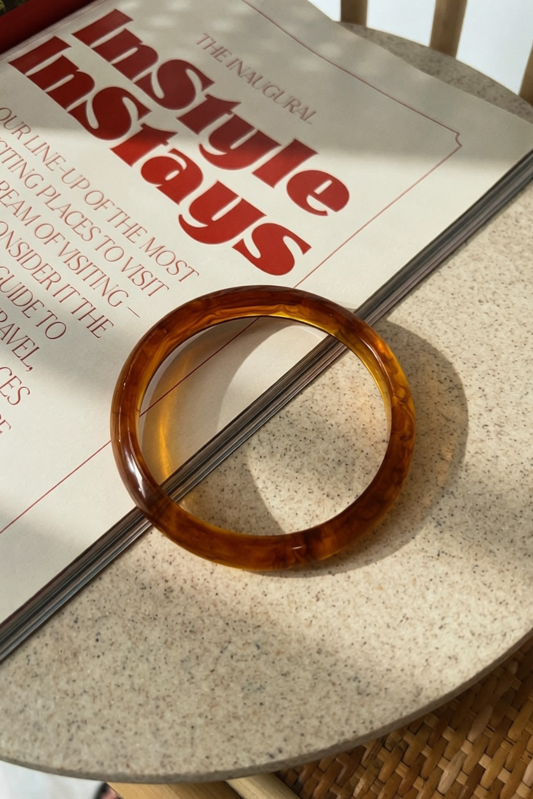 Zafino Leilani Bangle Amber