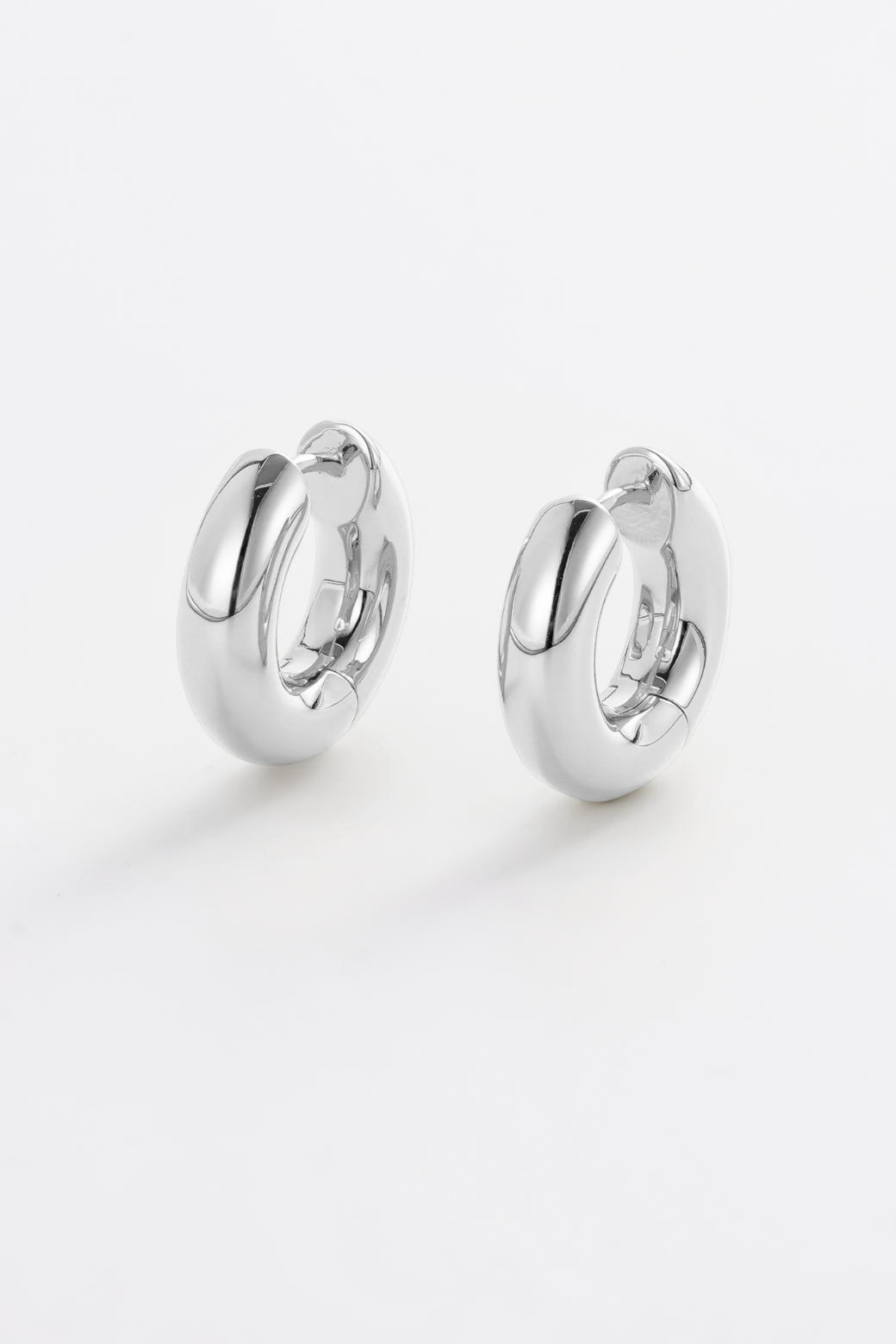 Zafino Lina Hoop Small Silver