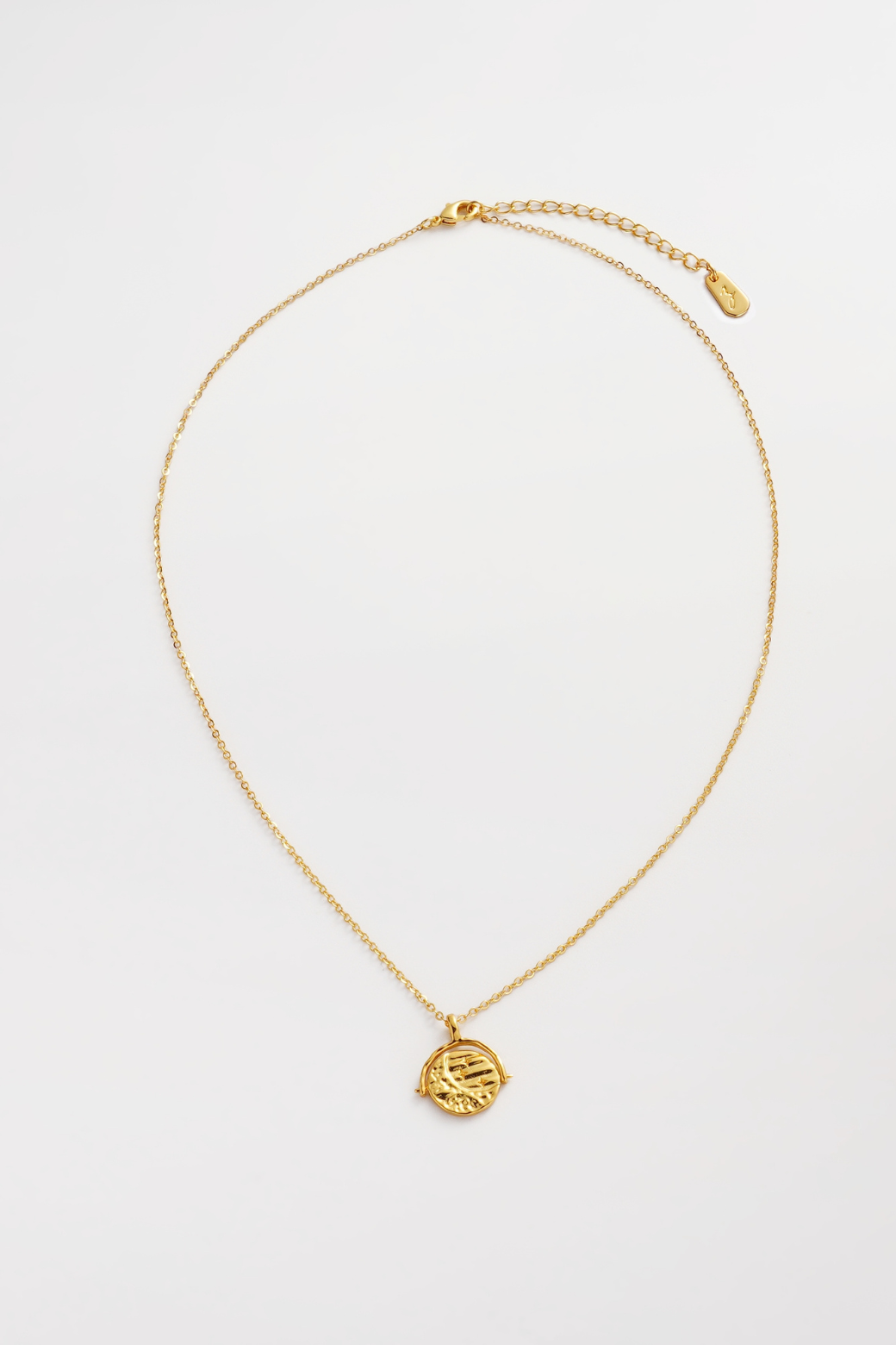 Zafino Luna Pendant Necklace Gold